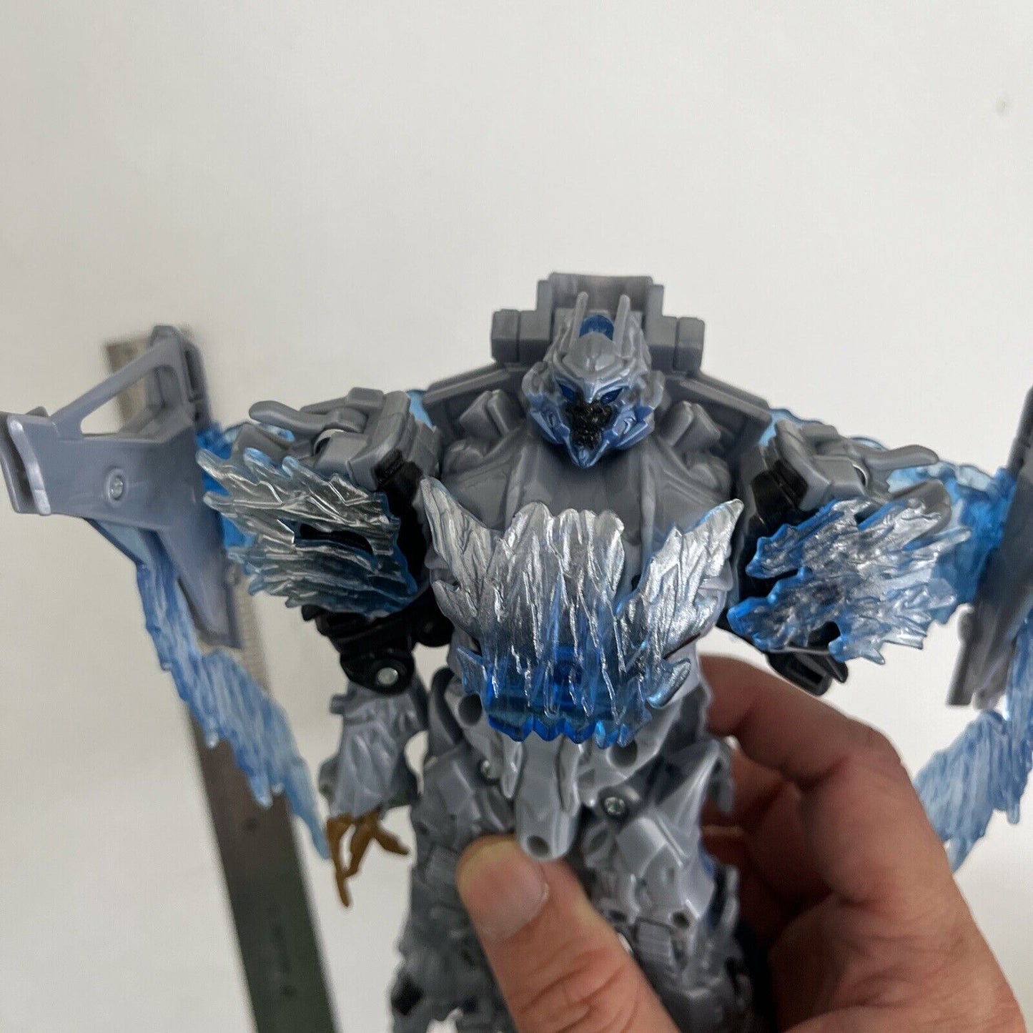 Transformers Movie MD-14 Frozen Megatron 2006 Hasbro *missing arm & gun*