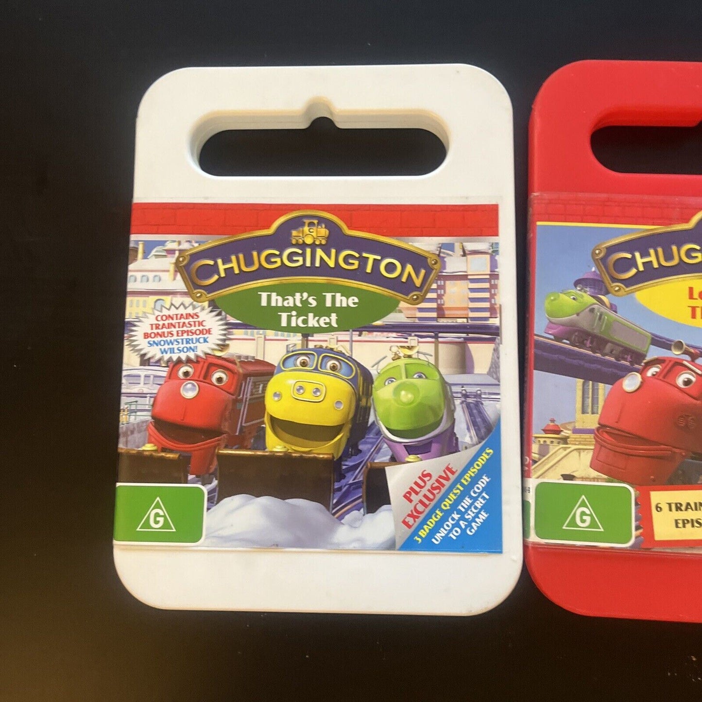 Chuggington - That's the Ticket / Let's Ride The Rails! (DVD) Region 4