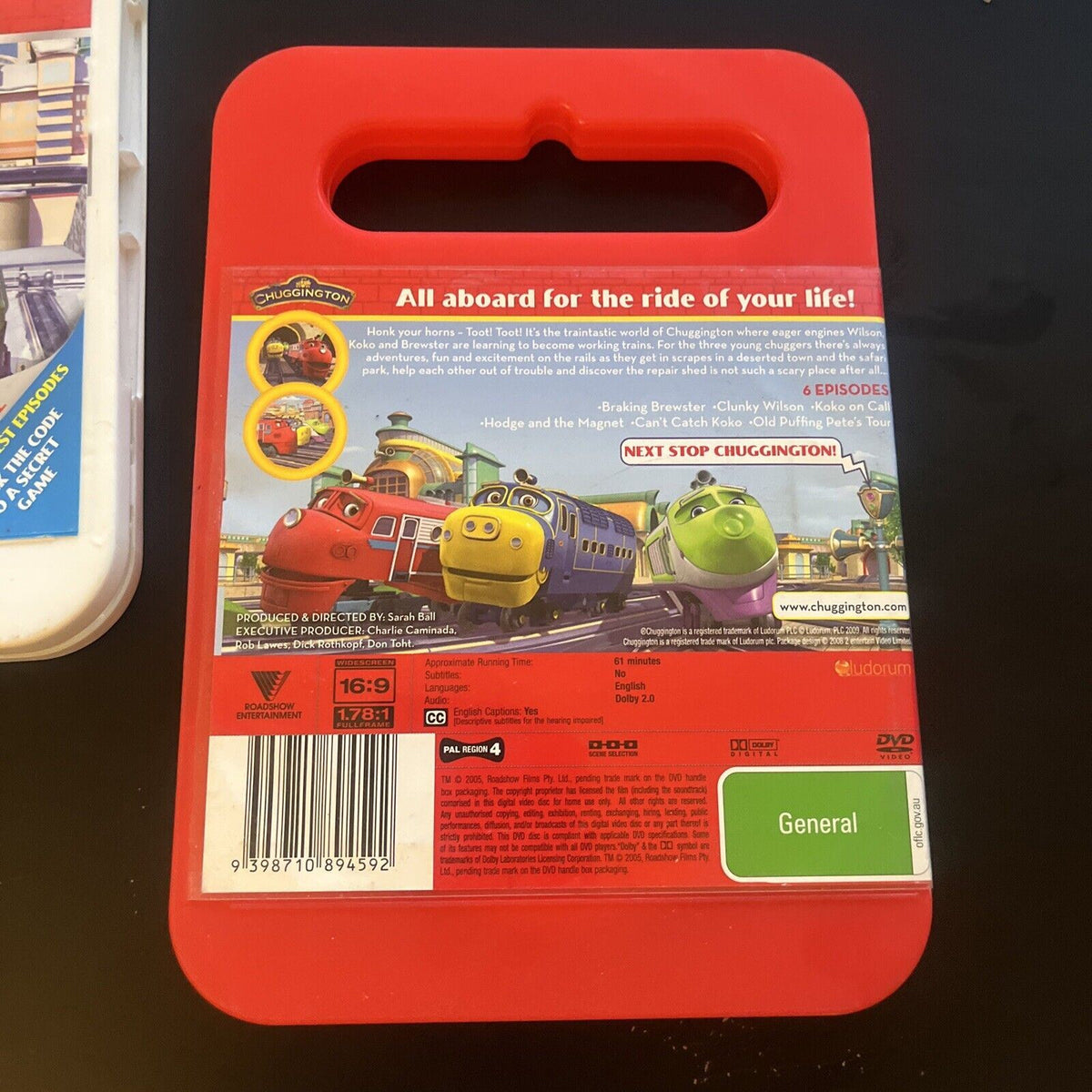 Let's Ride The Rails Dvd Chuggington - That's the Ticket / Let's Ride The Rails! (DVD) Region 4 ...