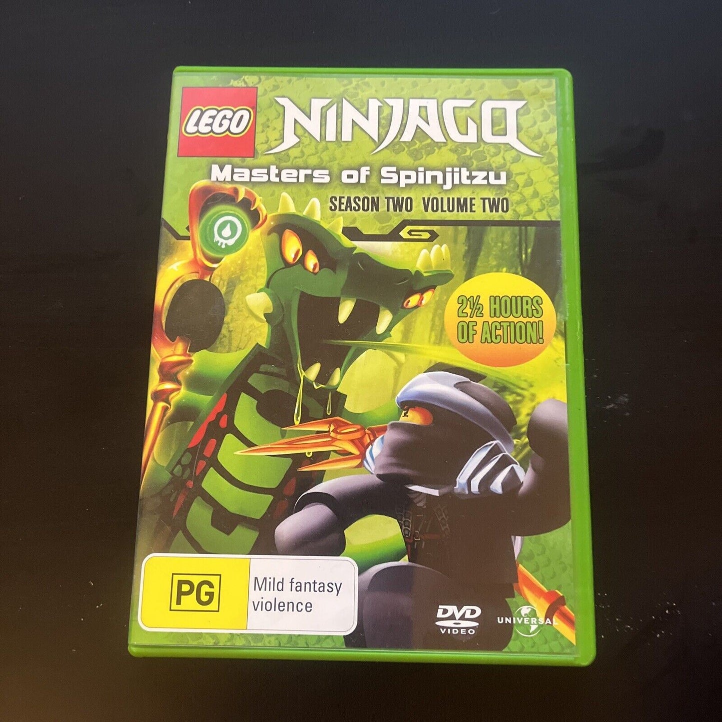 LEGO Ninjago - Masters of Spinjitzu : Series 2 : Vol 2 (DVD, 2011) Region 4 &2