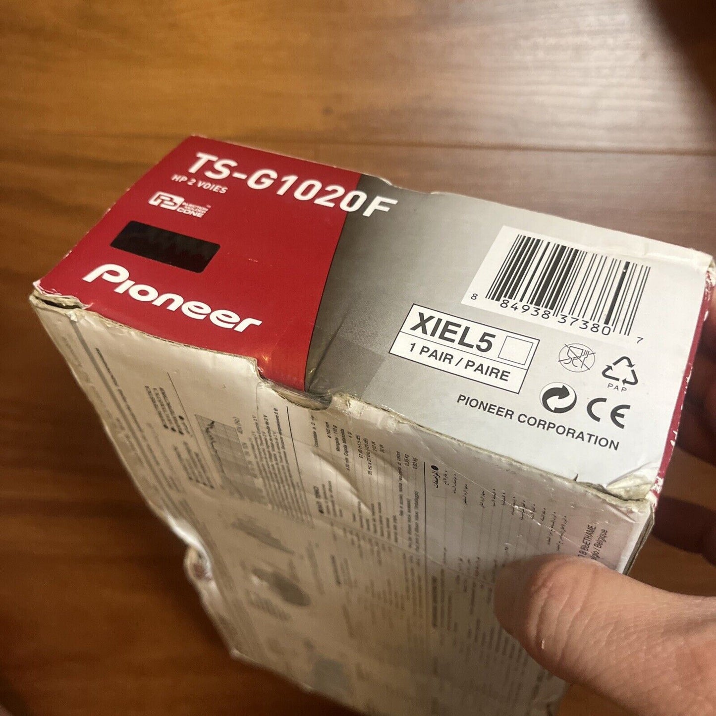 *New Sealed* Pioneer TS-G1020F 2-Way Coaxial Car Speakers