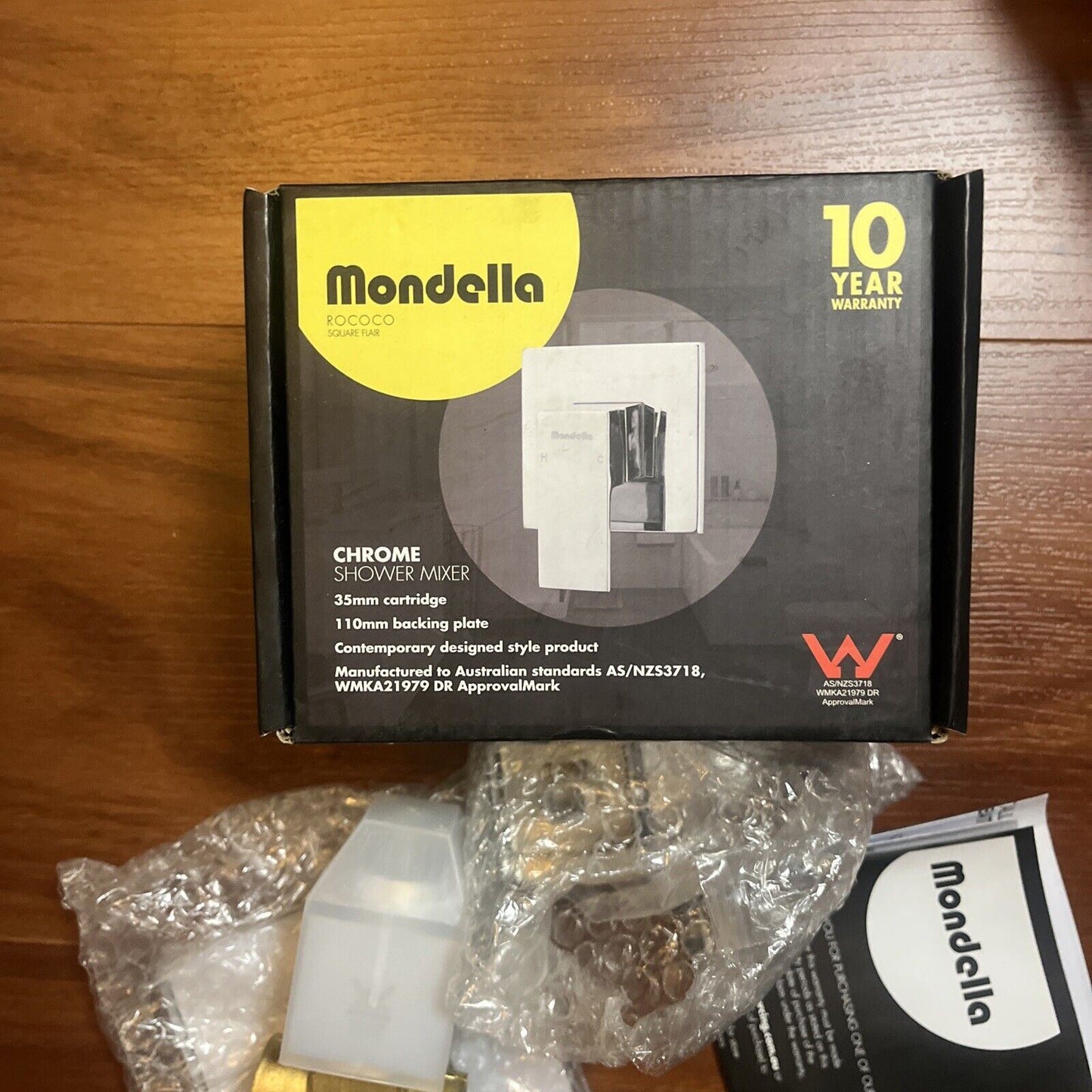 Mondella ROCOCO SHOWER MIXER Watermark Approved, Chrome Plated *Australian Brand