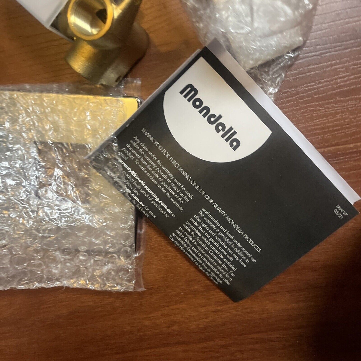 Mondella ROCOCO SHOWER MIXER Watermark Approved, Chrome Plated *Australian Brand