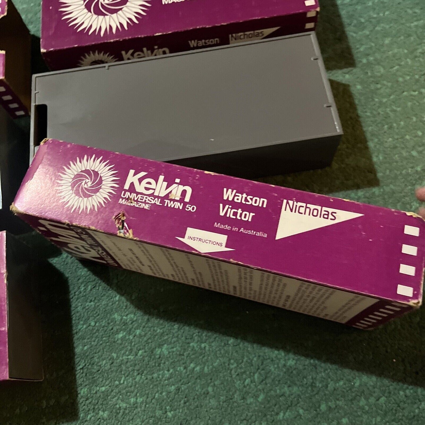 4x Kelvin Universal Twin 50 Magazine for 35mm Projector