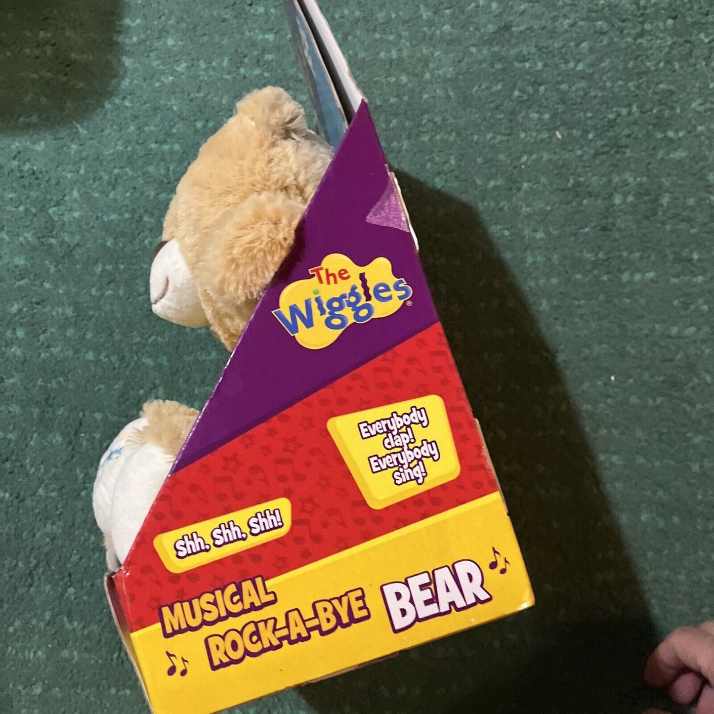 The Wiggles Musical Rock-A-Bye Bear Plush Singing Toy 2018 HUN7201