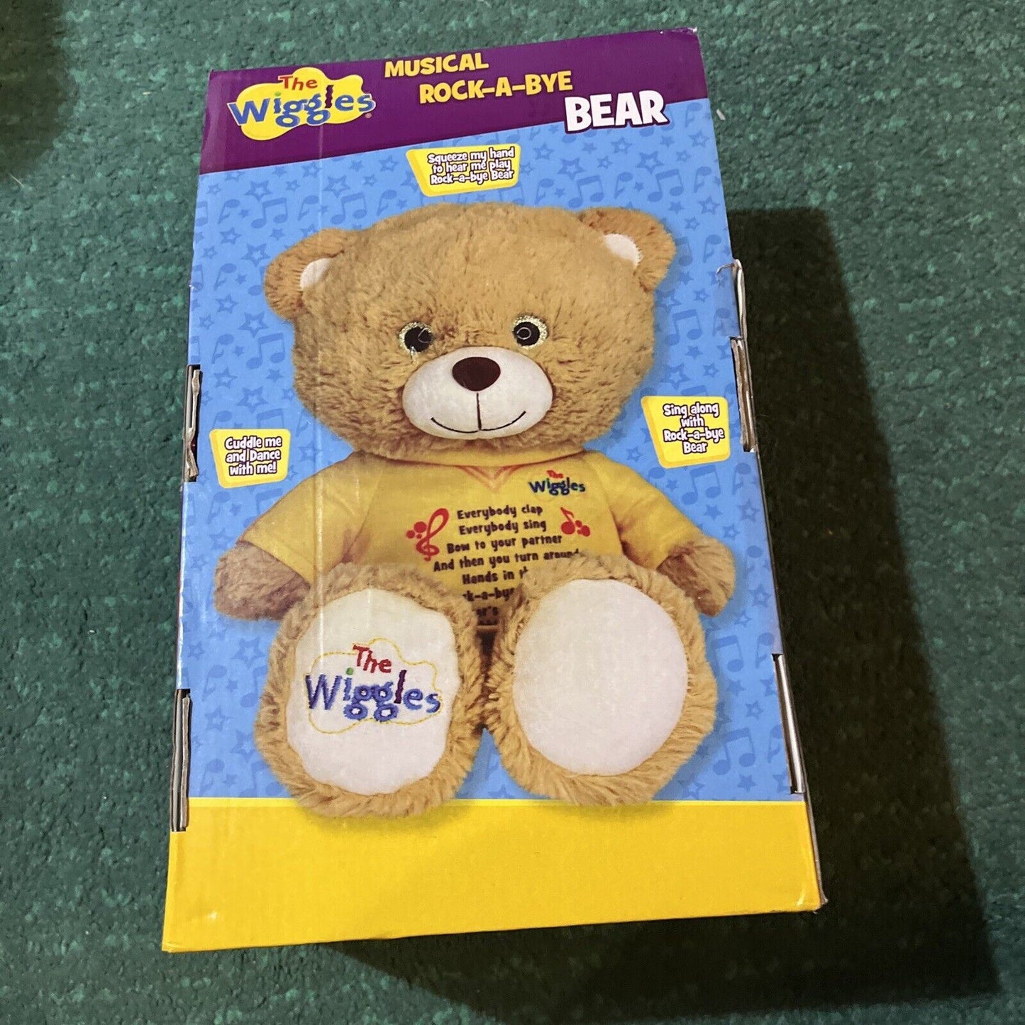The Wiggles Musical Rock-A-Bye Bear Plush Singing Toy 2018 HUN7201