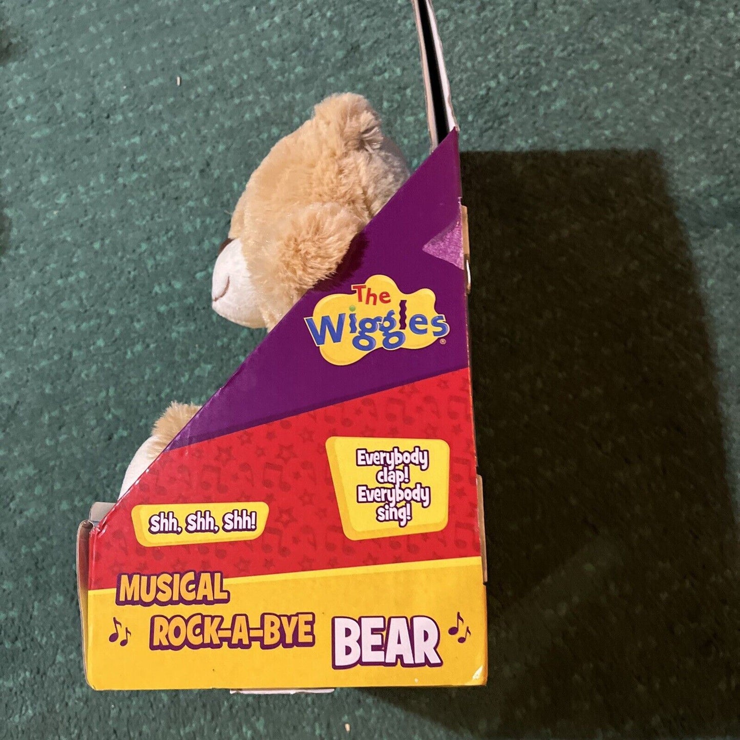The Wiggles Musical Rock-A-Bye Bear Plush Singing Toy 2018 HUN7201
