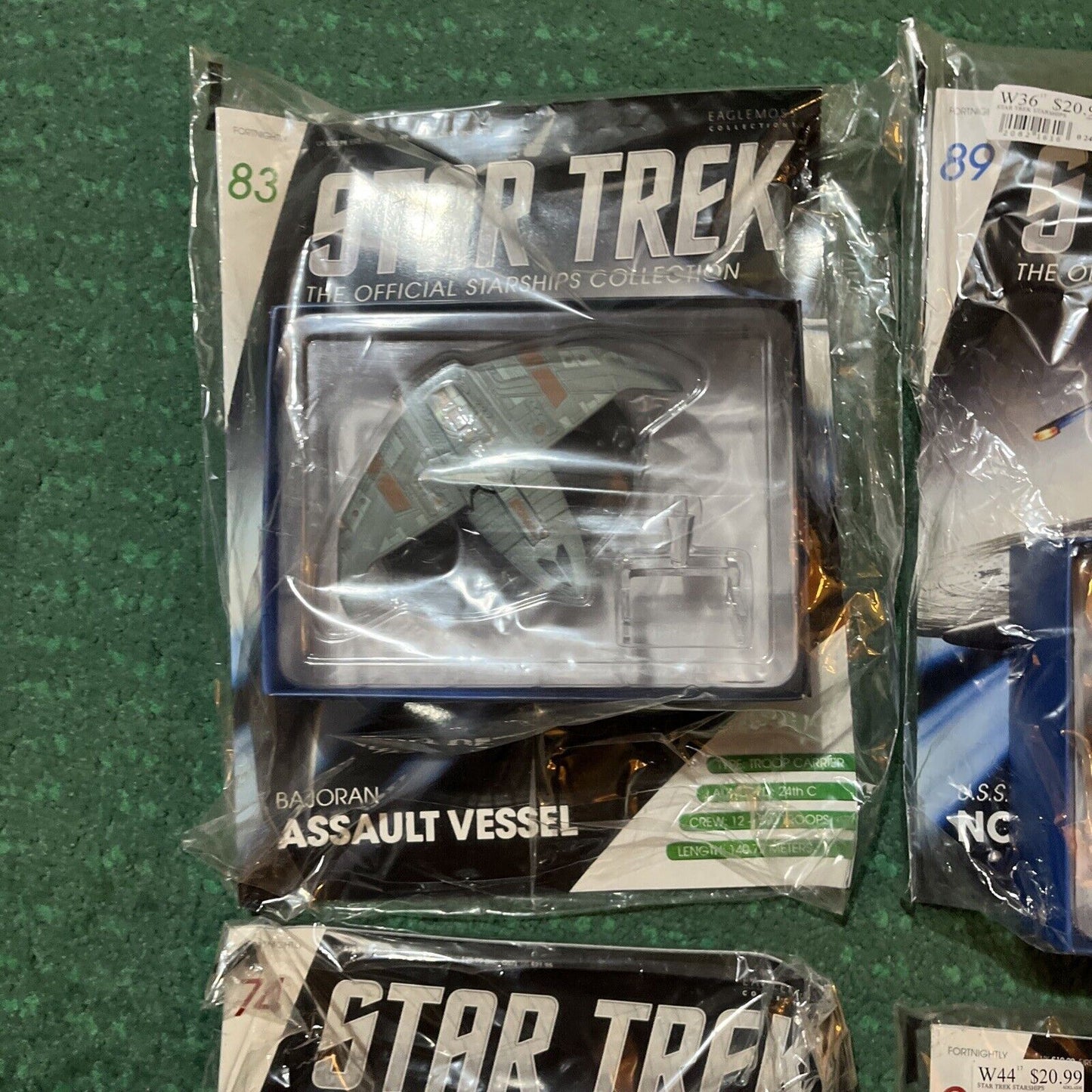 *New* 8x Star Trek Official Starships Collection Magazine and Models Eaglemoss
