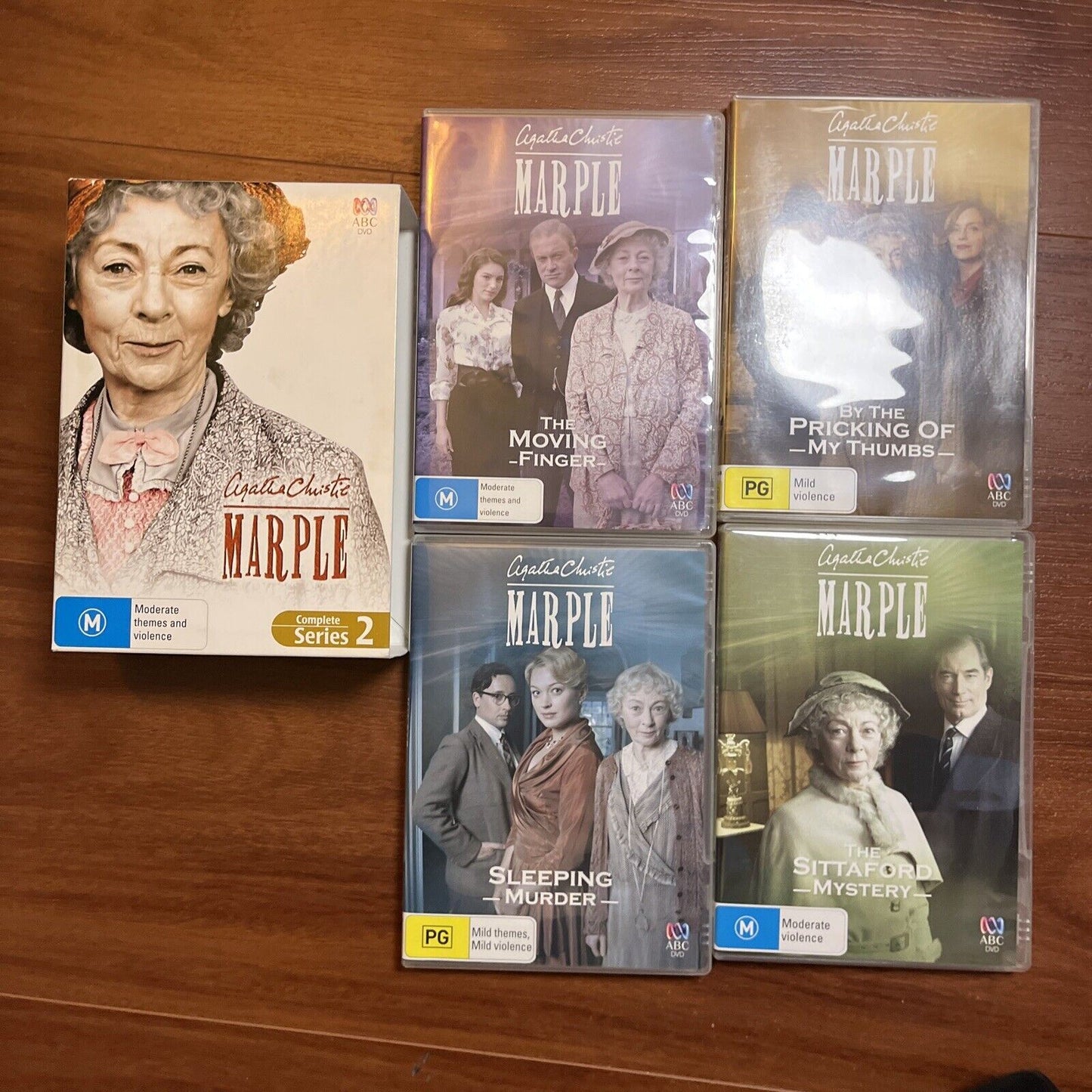 Agatha Christie MARPLE - Series 2 (DVD, 2005, 4-Disc) Region 4