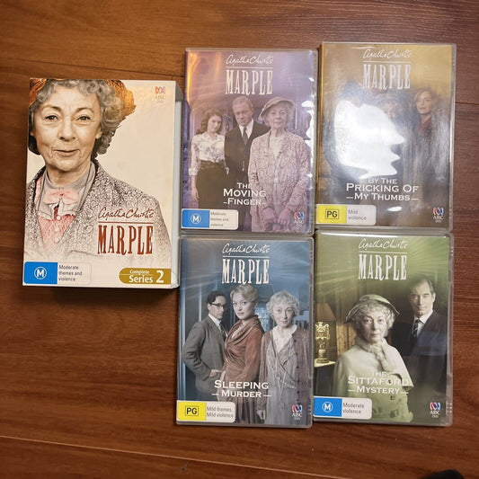 Agatha Christie MARPLE - Series 2 (DVD, 2005, 4-Disc) Region 4