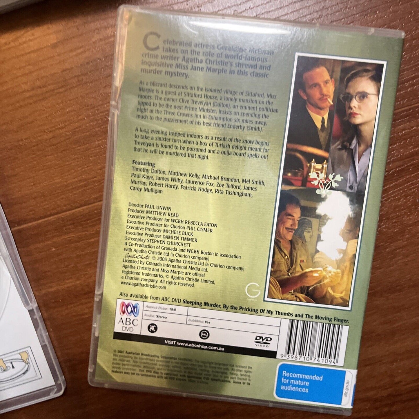 Agatha Christie MARPLE - Series 2 (DVD, 2005, 4-Disc) Region 4