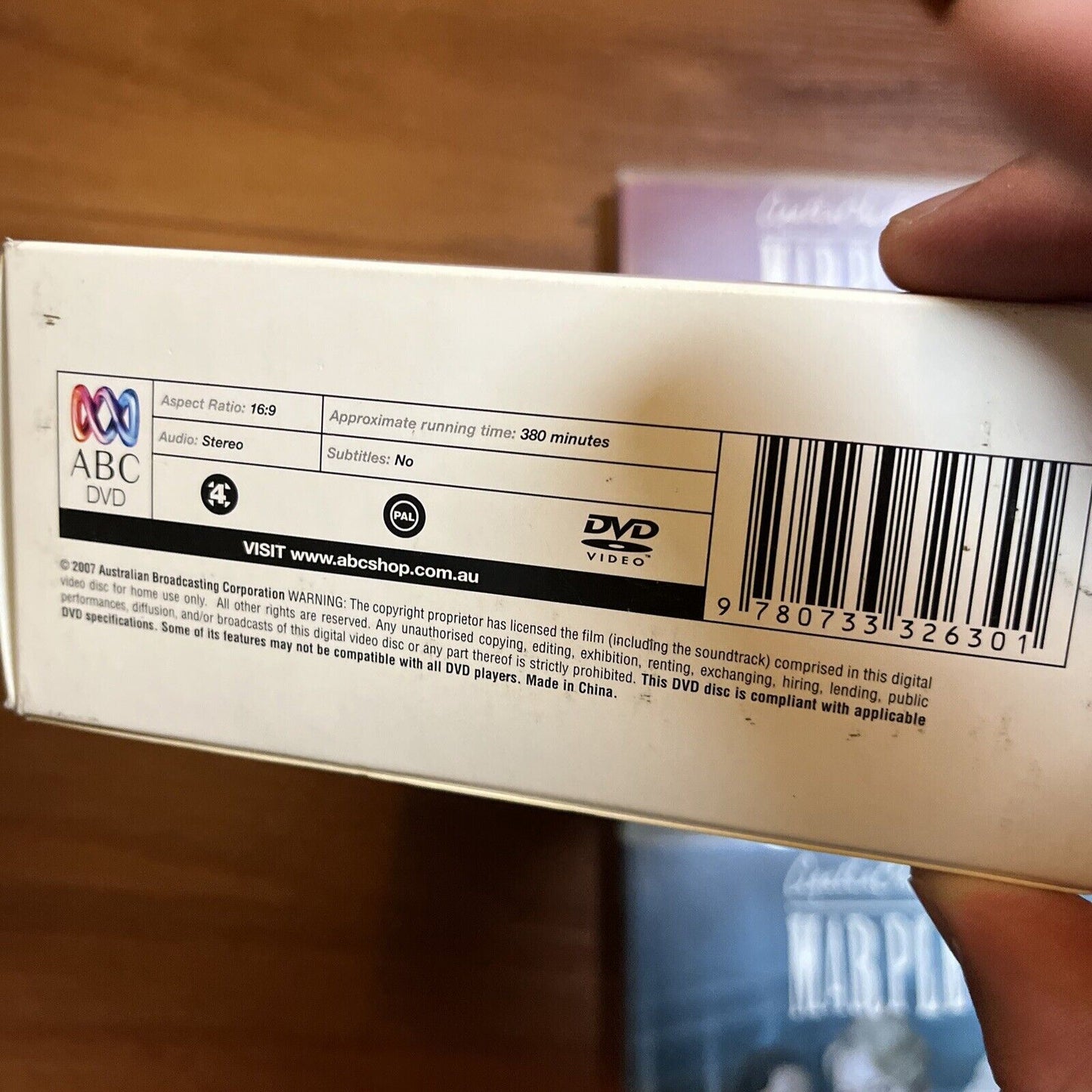 Agatha Christie MARPLE - Series 2 (DVD, 2005, 4-Disc) Region 4