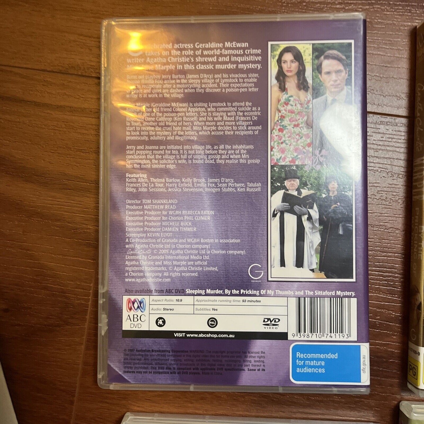 Agatha Christie MARPLE - Series 2 (DVD, 2005, 4-Disc) Region 4