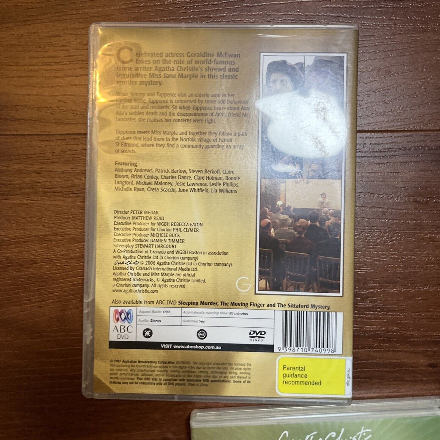 Agatha Christie MARPLE - Series 2 (DVD, 2005, 4-Disc) Region 4