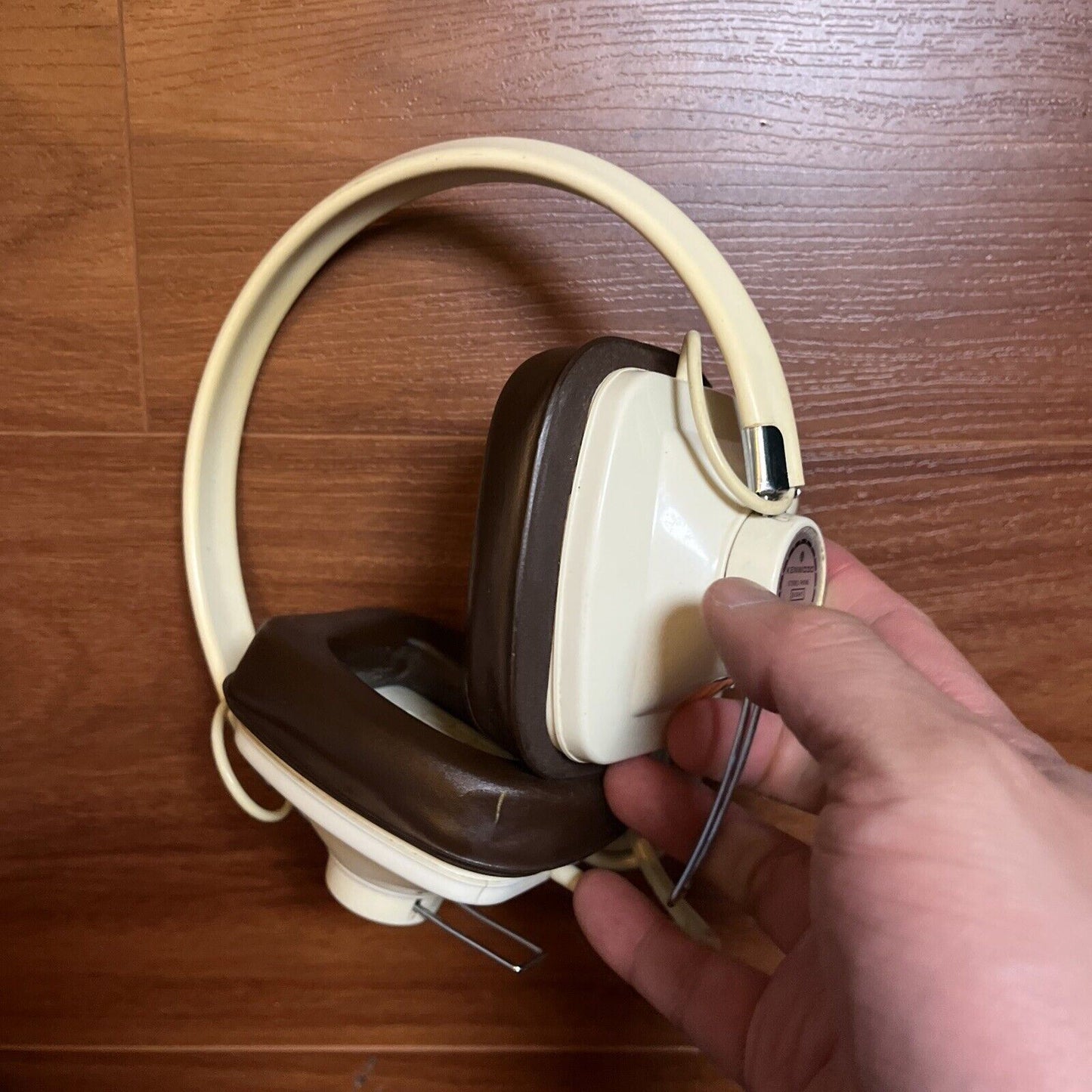 Vintage Kenwood Stereo Headphones HS-3 Made in Japan