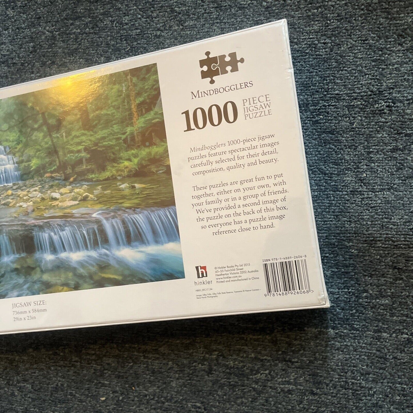 *New* Hinkler Mindbogglers: Liffey Falls, Tasmania 1000-Piece Jigsaw Puzzle