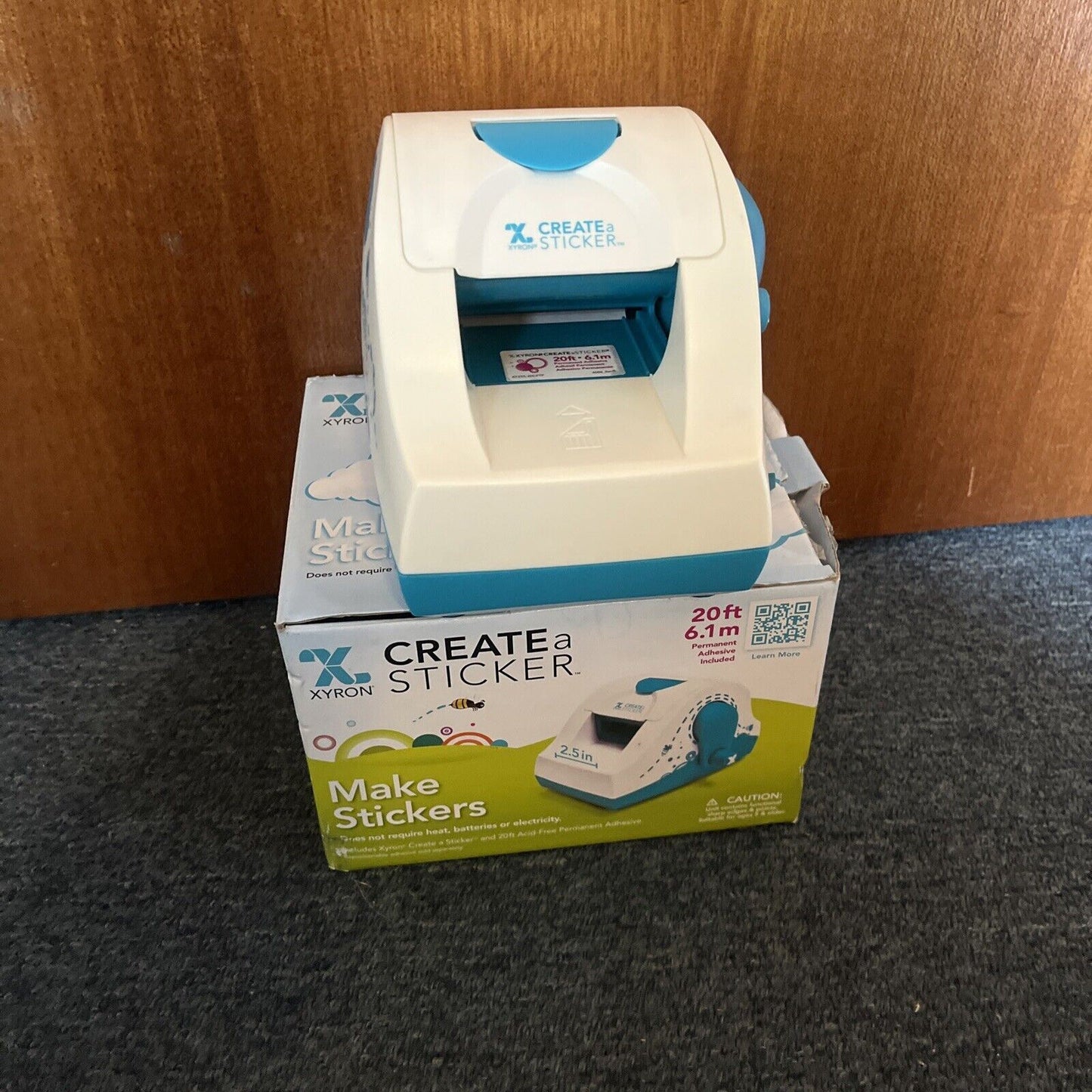 Xyron Create-A-Sticker MINI Machine 2.5X20 *Doesn't Include Stickers* XRN250-CFT