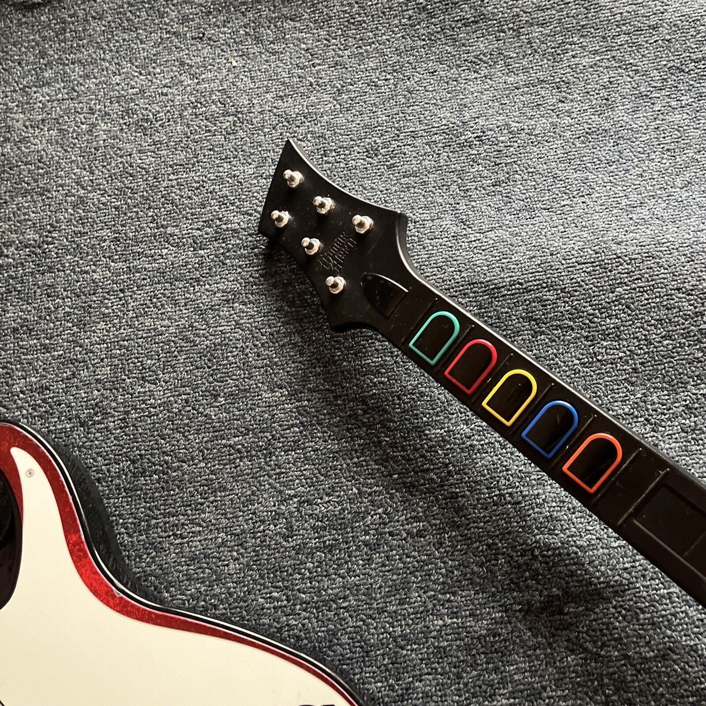 2x Guitar Hero Rock Band Wireless Guitar for Nintendo Wii 95911.805