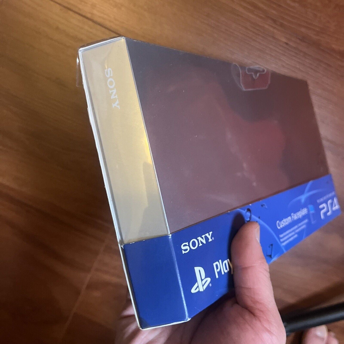 NEW Genuine Sony Playstation 4 PS4 Custom Faceplate HDD Case Top Cover Silver