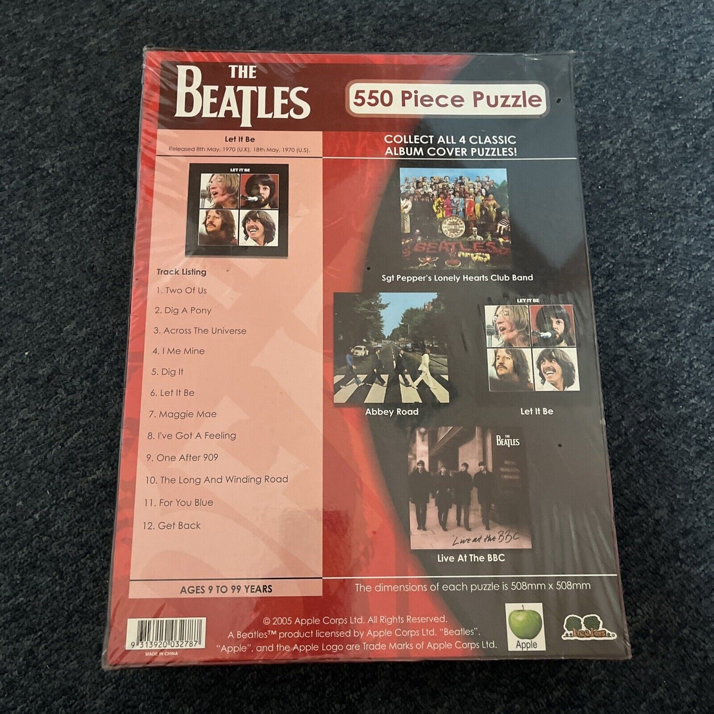 *New* THE BEATLES - LET IT BE  Apple 2005 550 Piece Jigsaw Puzzle 508mmx508mm