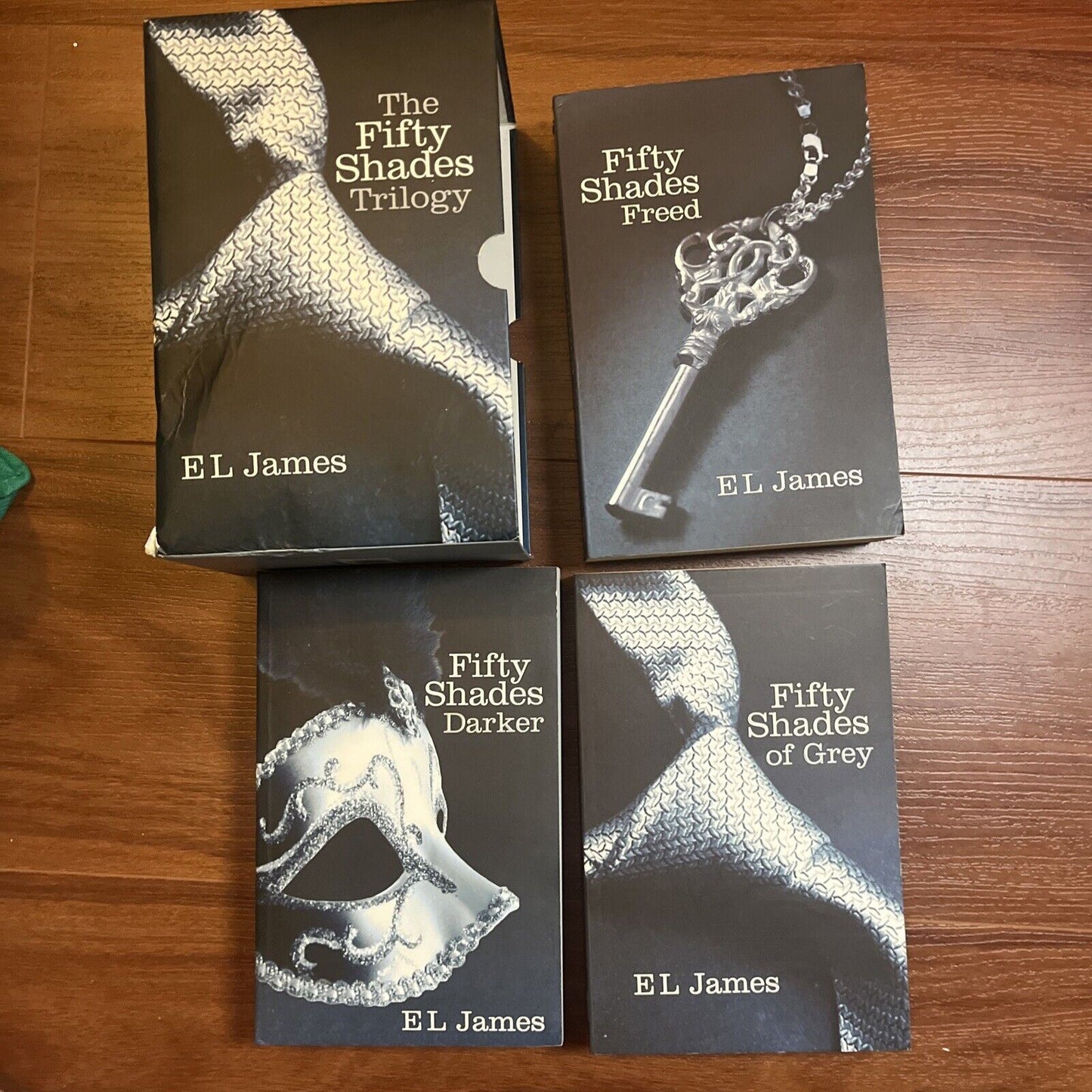 Fifty Shades Trilogy Boxed Set by E. L. James (Book, 2012)