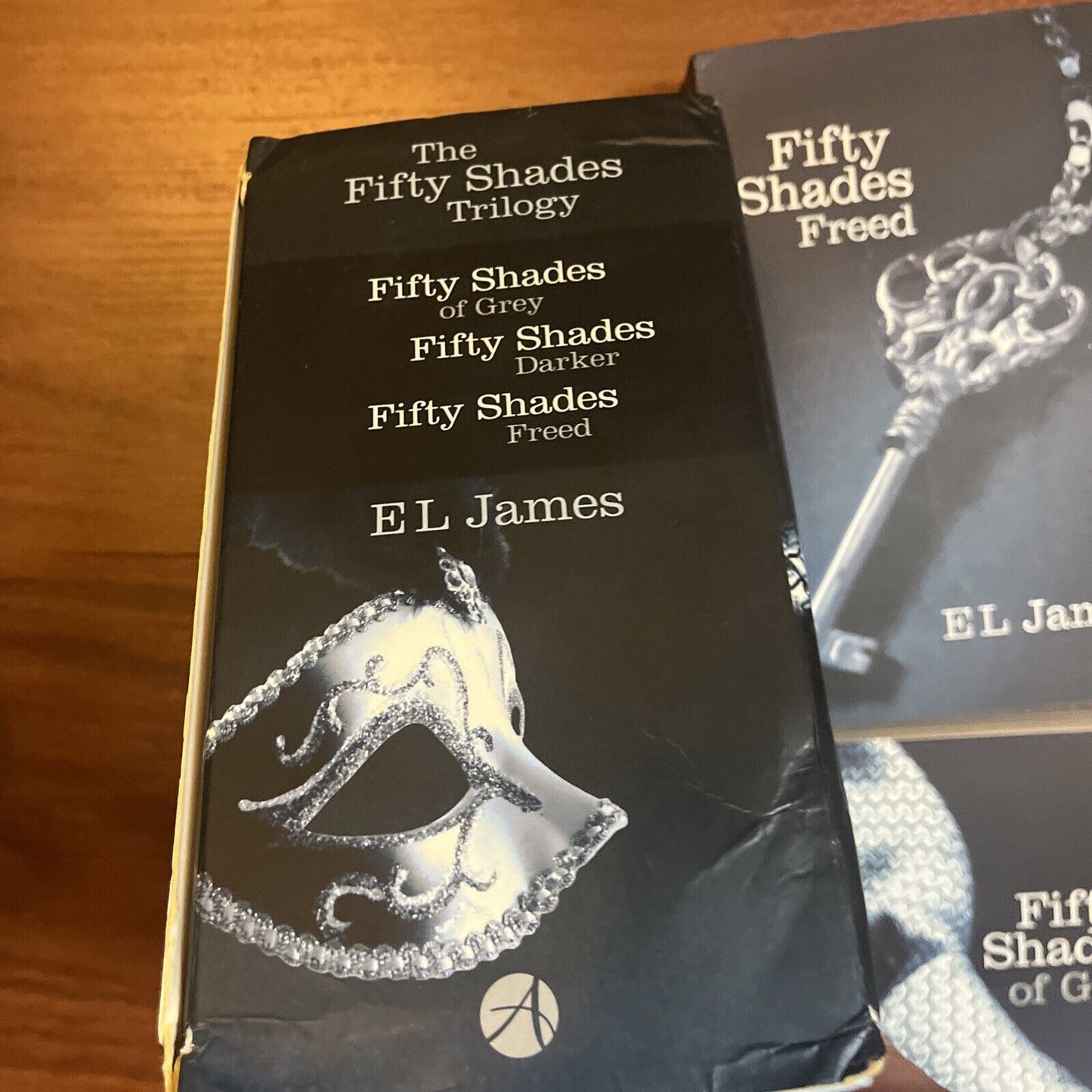 Fifty Shades Trilogy Boxed Set by E. L. James (Book, 2012)