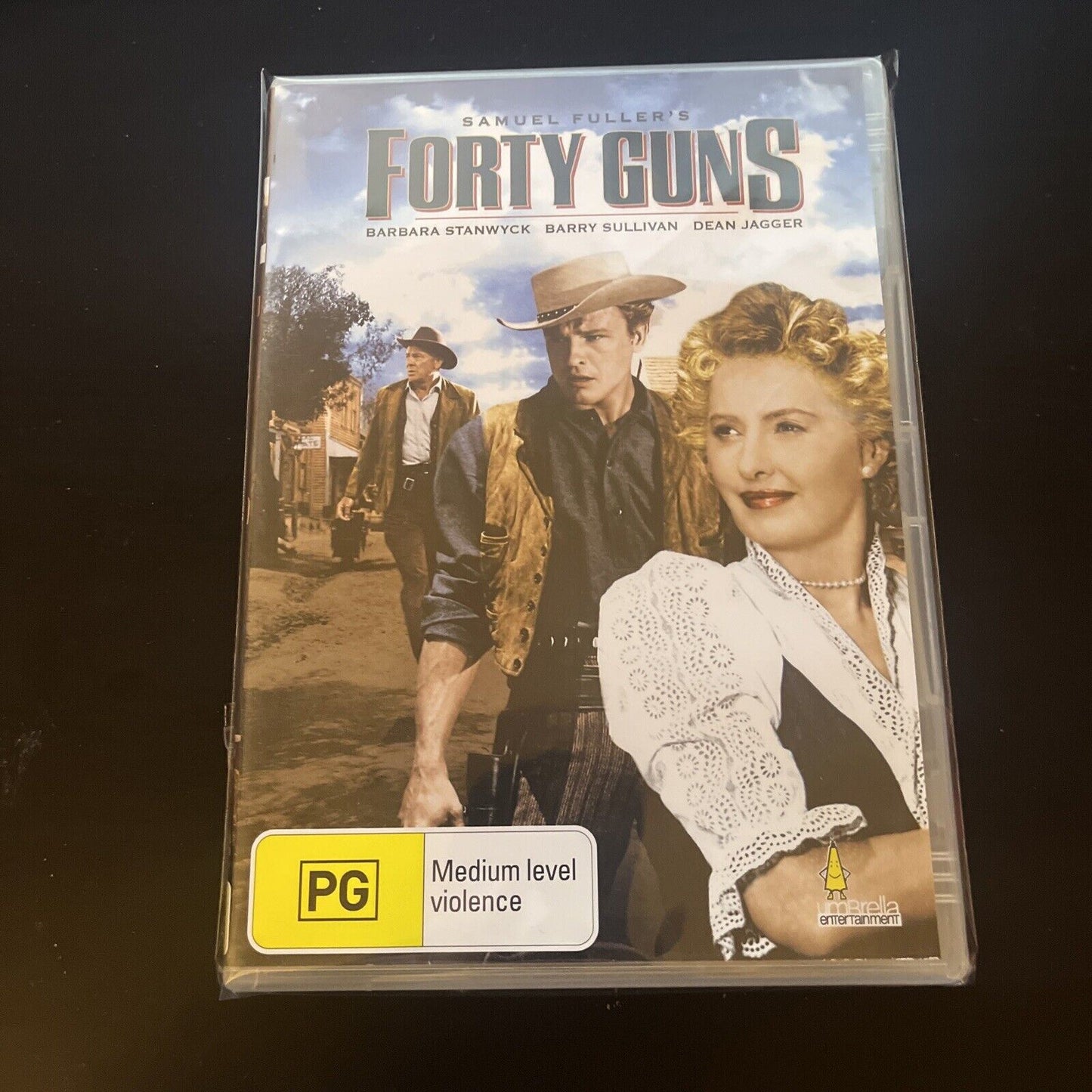 Forty Guns (DVD, 1957) Barbara Stanwyck, Barry Sullivan NEW All Regions