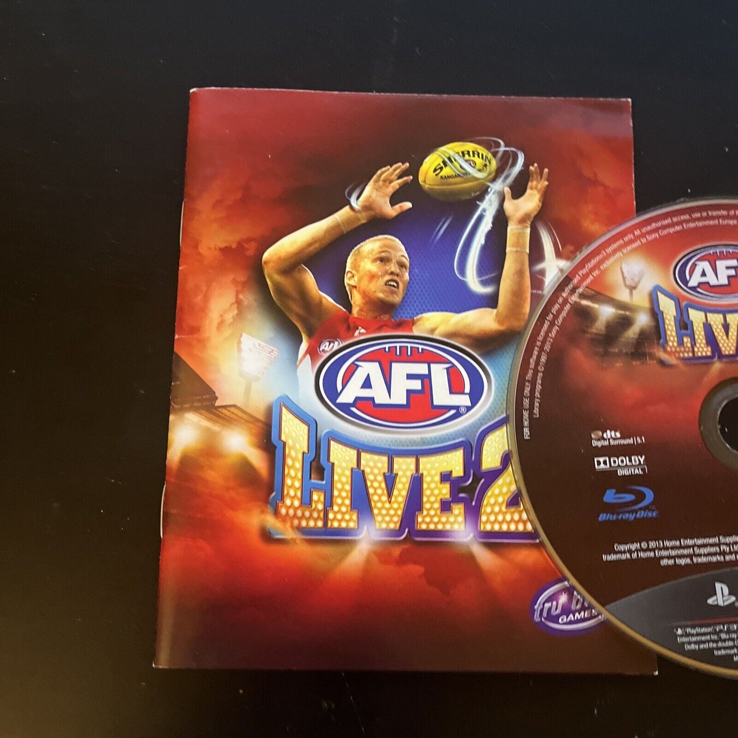 AFL Live 2 PlayStation 3 PS3 *Disc & Manual only*