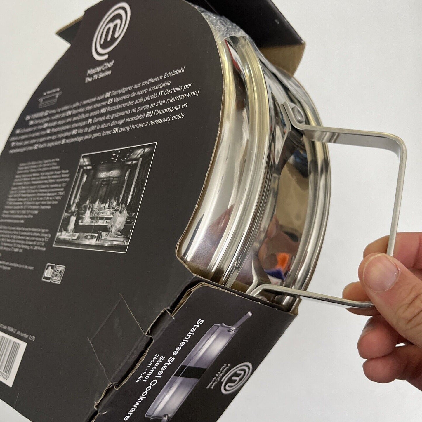 *New* MasterChef Steamer 24cm 9.4" Stainless Steel Cookware