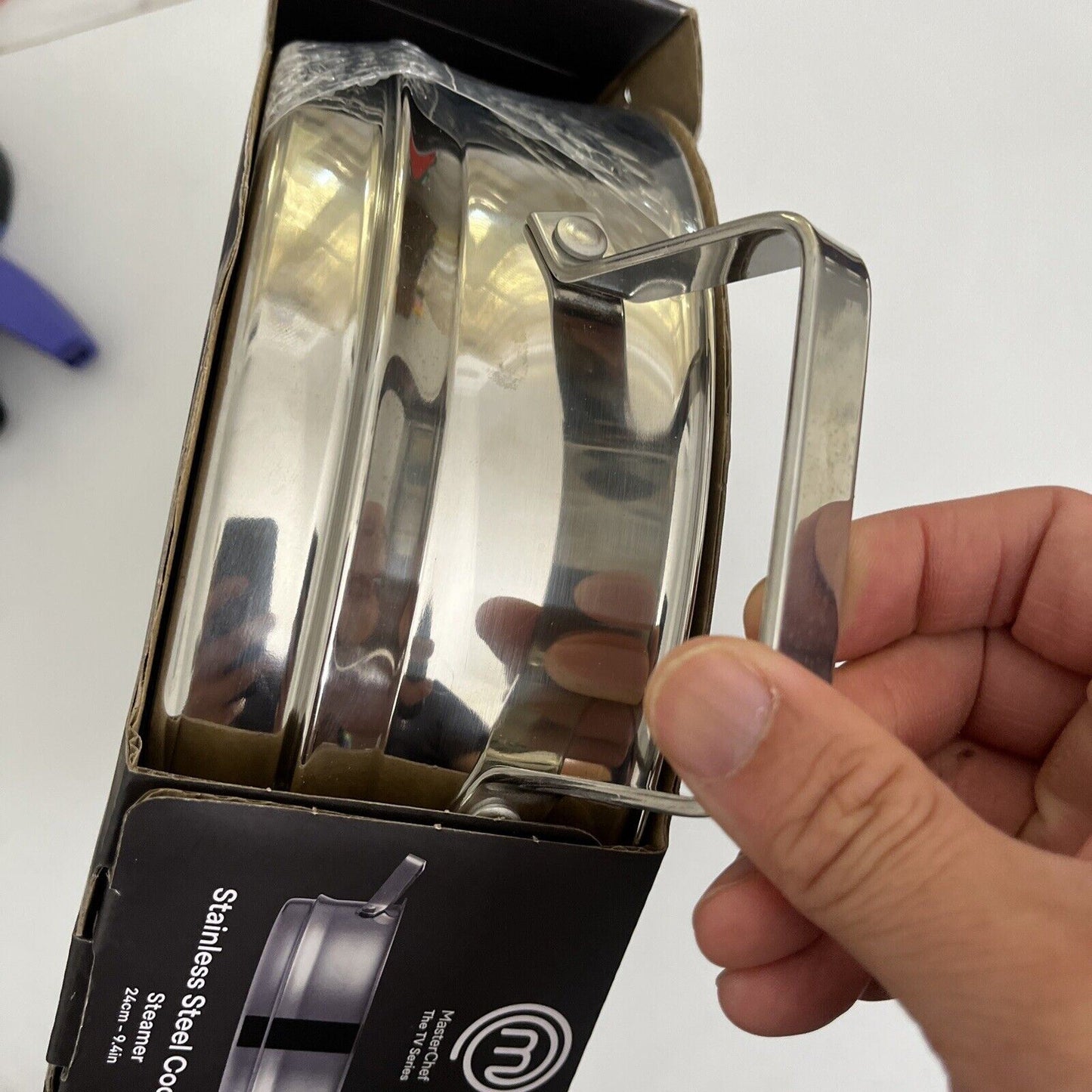 *New* MasterChef Steamer 24cm 9.4" Stainless Steel Cookware