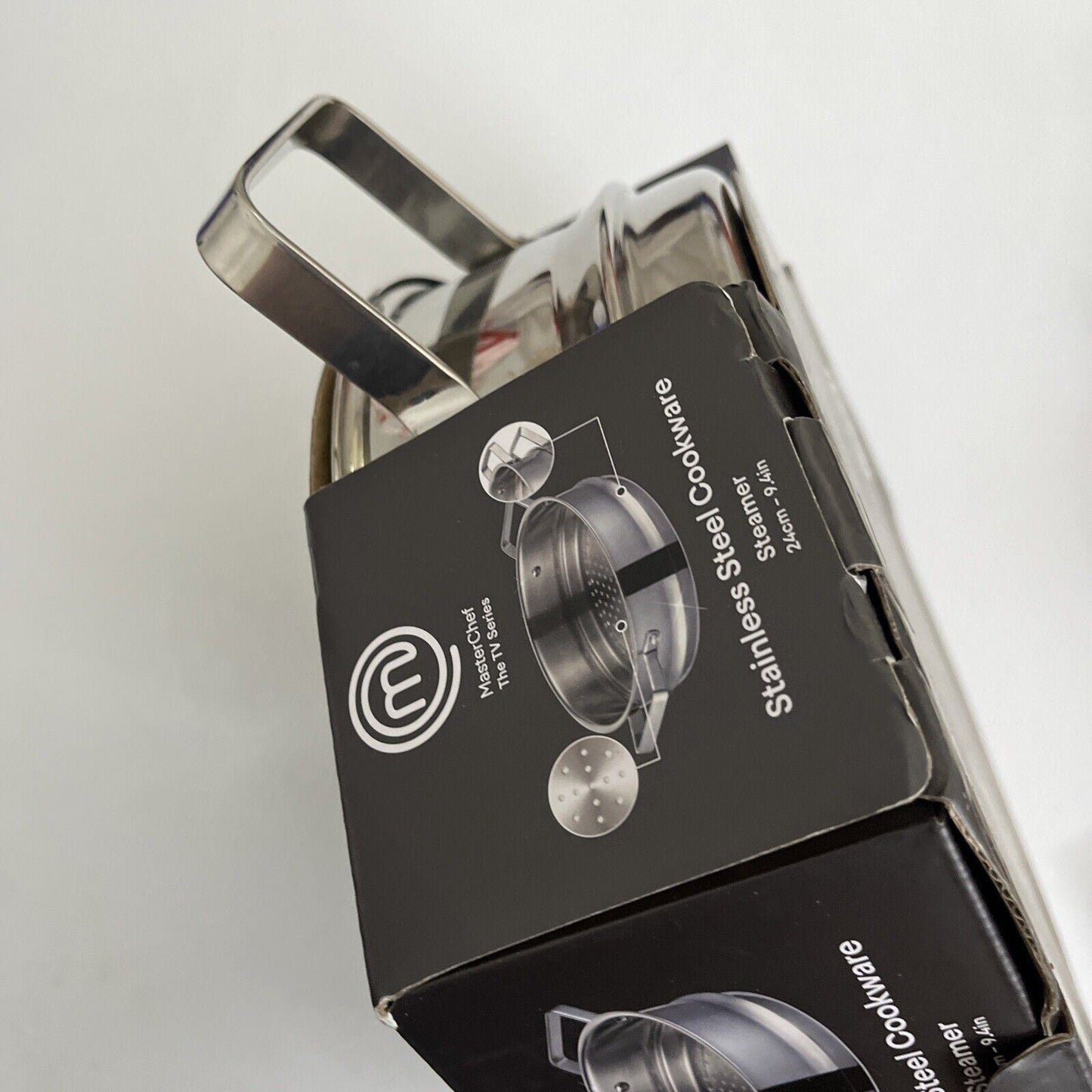 *New* MasterChef Steamer 24cm 9.4" Stainless Steel Cookware