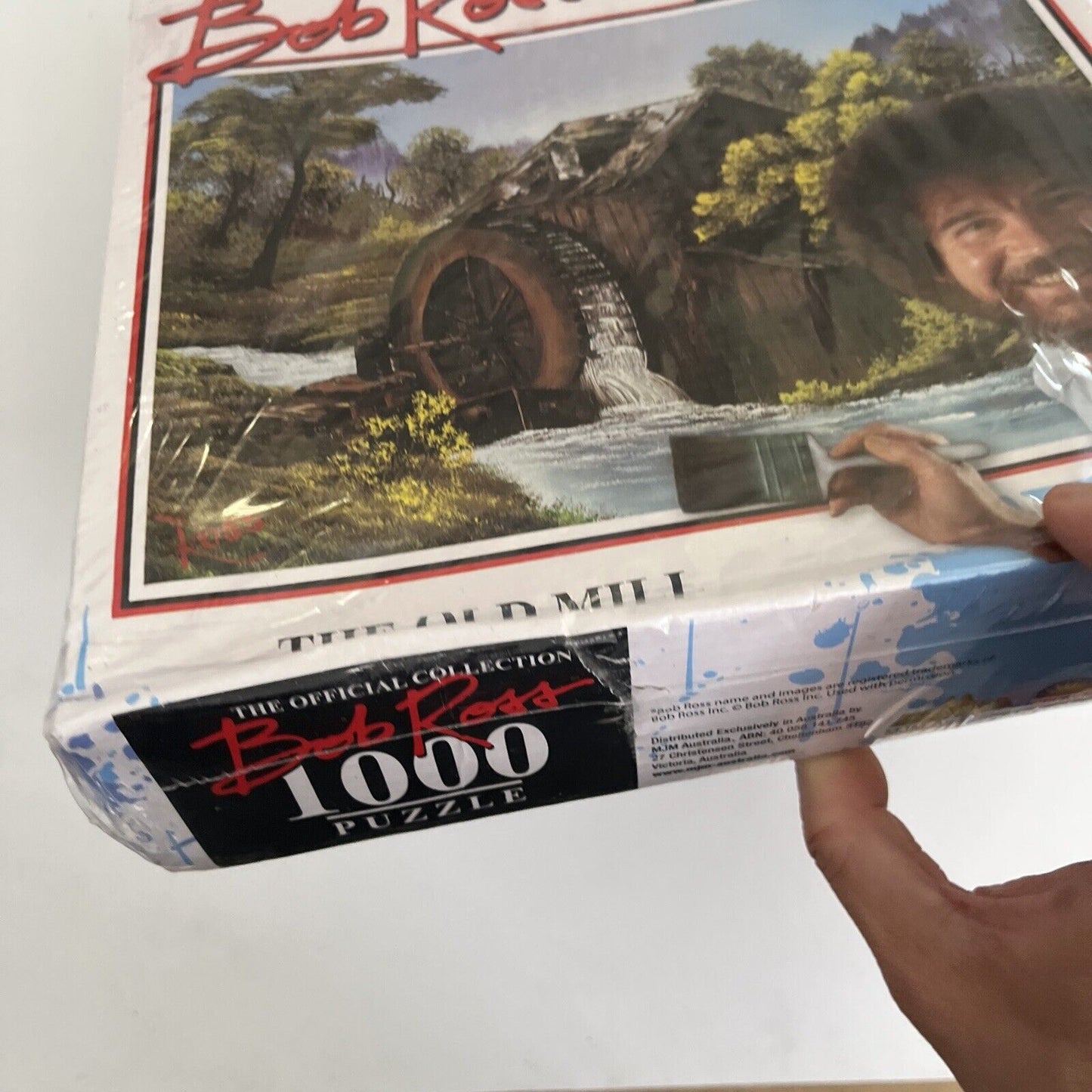 *New* Bob Ross The Old Mill Art Painting Jigsaw Puzzle 1000pc 68.5x50.5cm