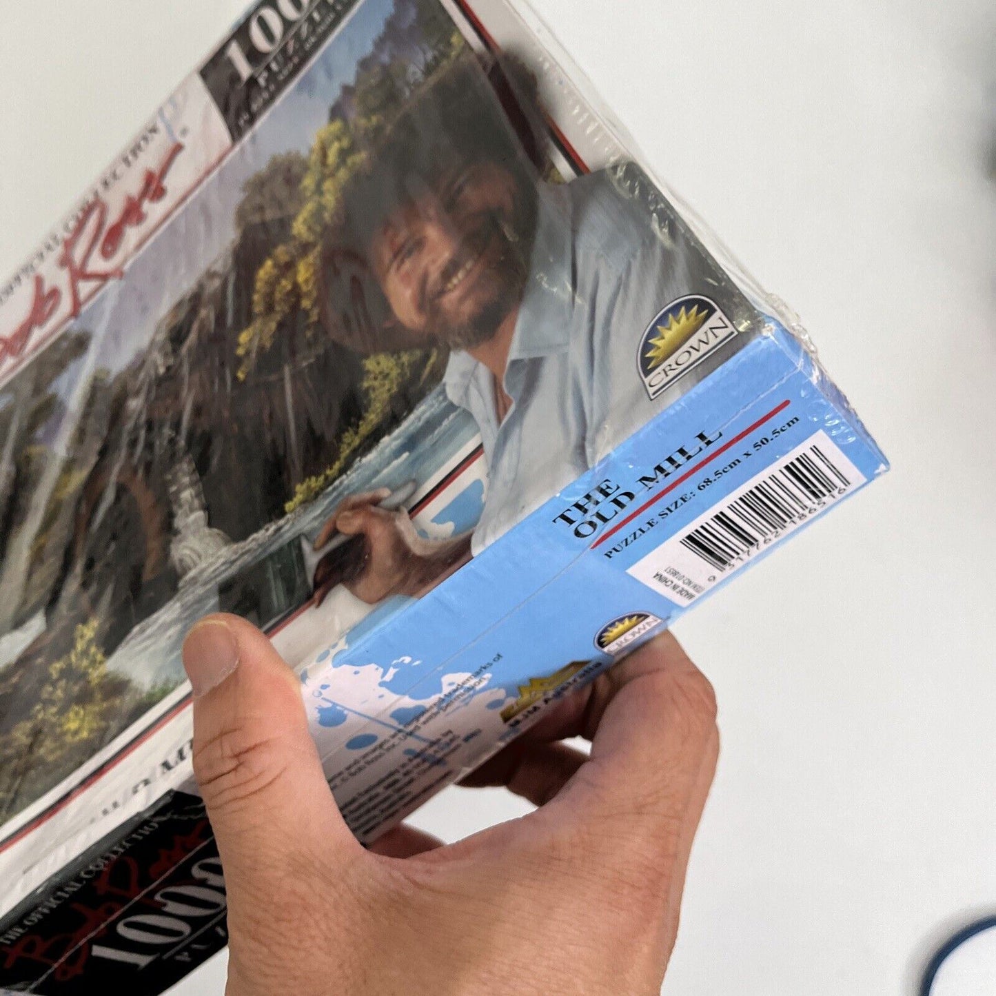 *New* Bob Ross The Old Mill Art Painting Jigsaw Puzzle 1000pc 68.5x50.5cm