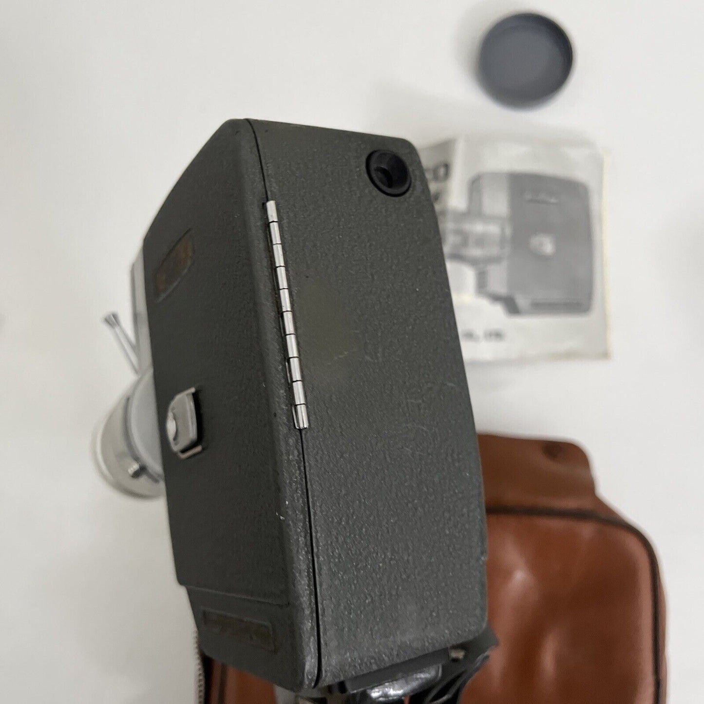 Vintage Jelco U-8 Zoom 8mm Windup Camera *for parts or repair*