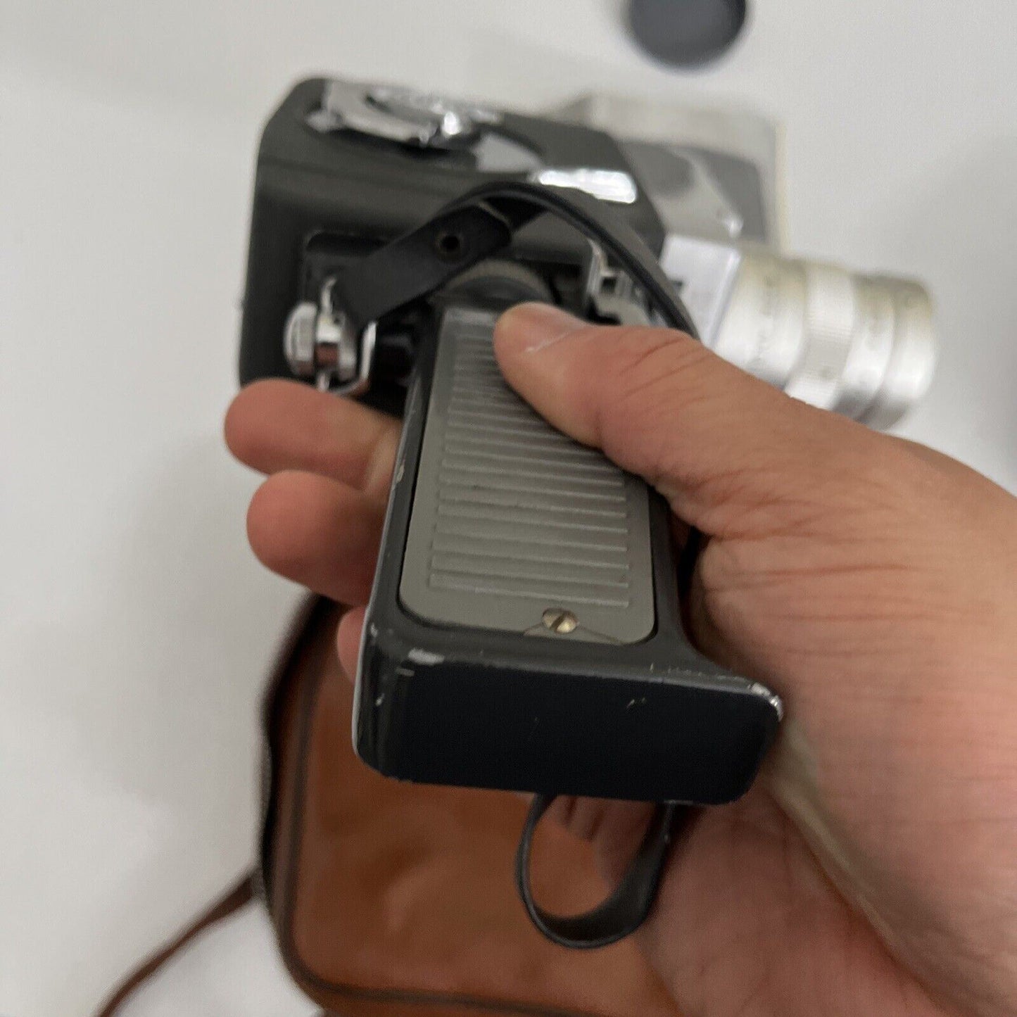 Vintage Jelco U-8 Zoom 8mm Windup Camera *for parts or repair*