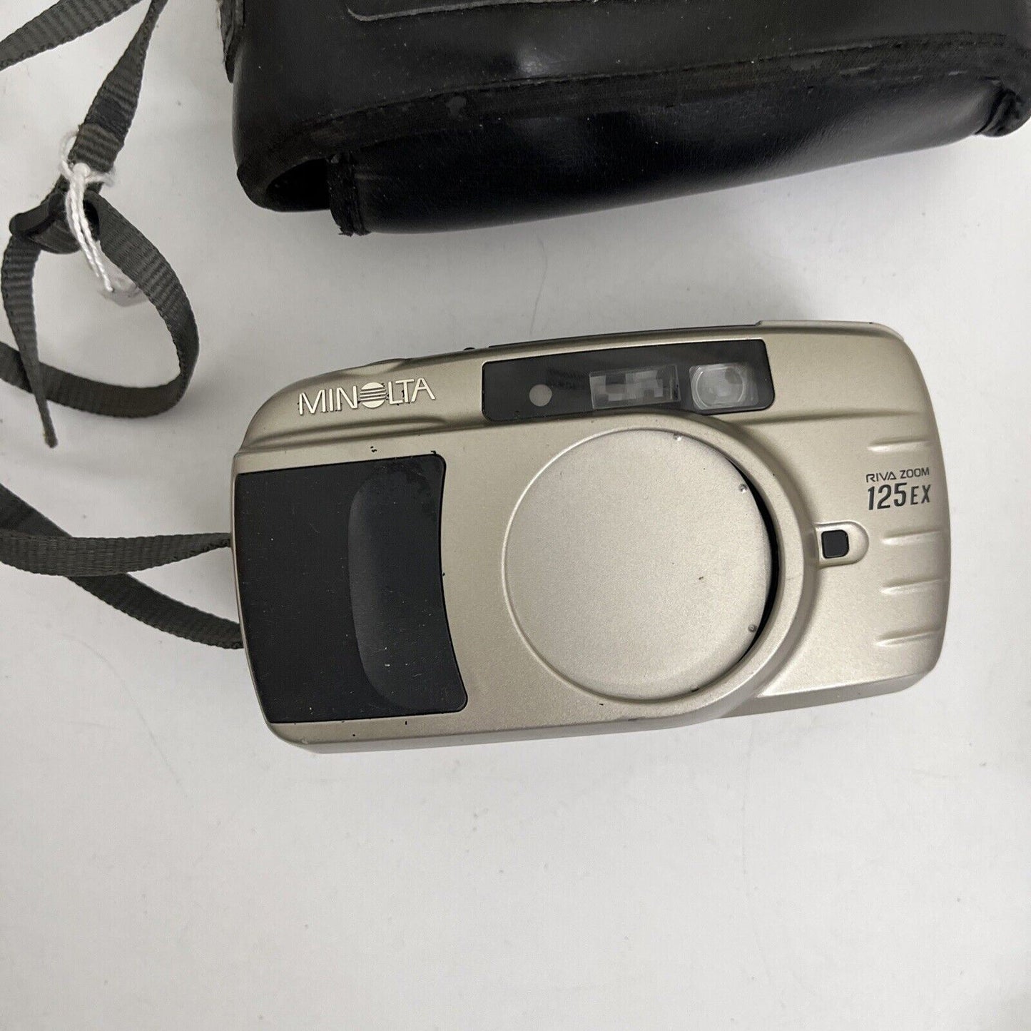 Minolta Riva Zoom 125EX 35mm Film Camera *for parts or repair*