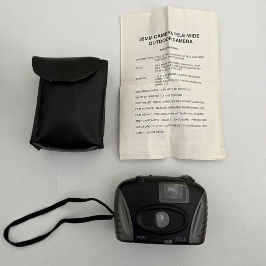 35mm Film Camera Tele-Wide Outdoor Camera