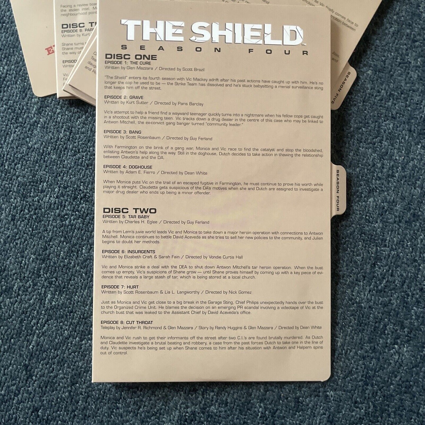 The Shield - Complete Seasons 1-7 Deluxe Edition (DVD, 2008, 28-Disc) Region 2