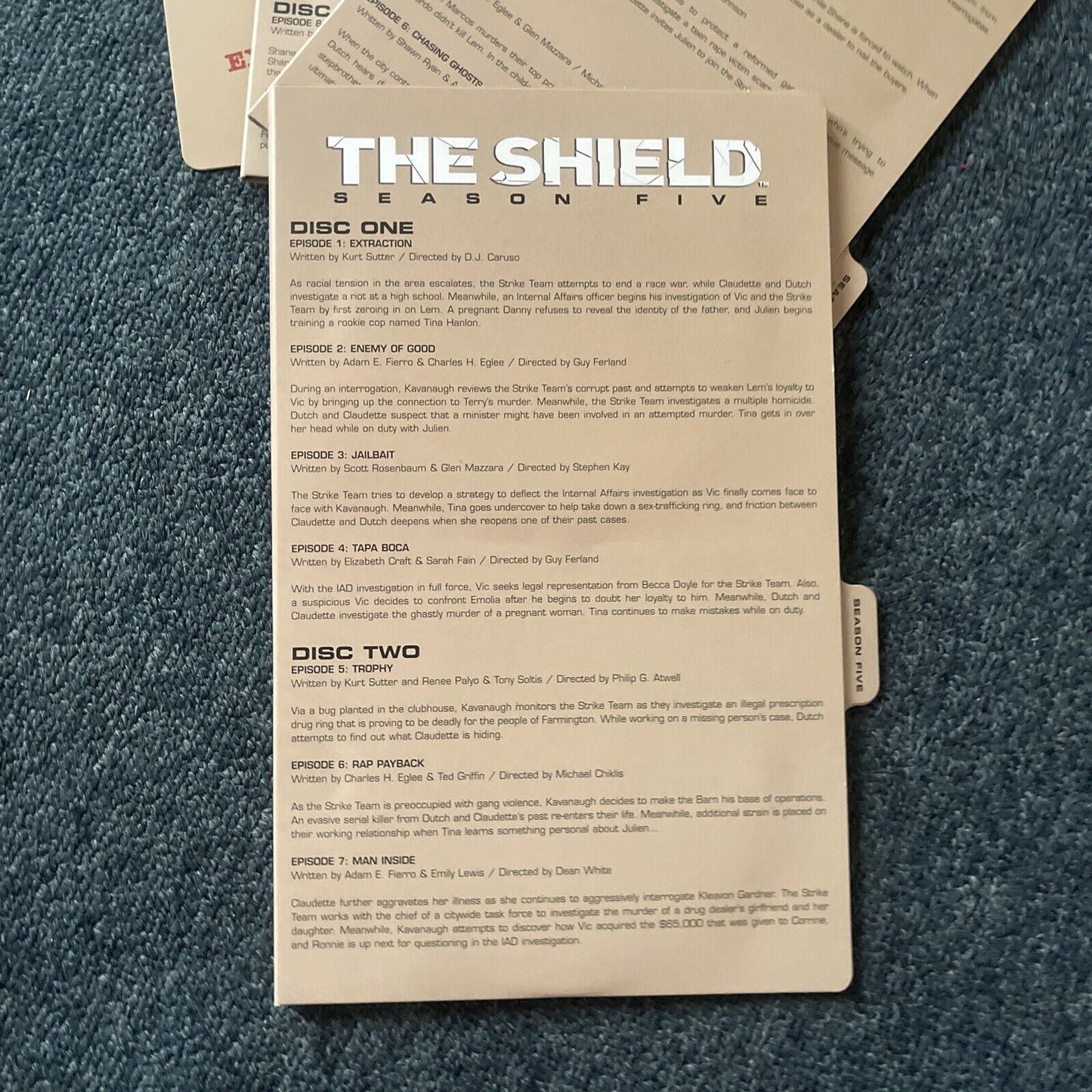 The Shield - Complete Seasons 1-7 Deluxe Edition (DVD, 2008, 28-Disc) Region 2