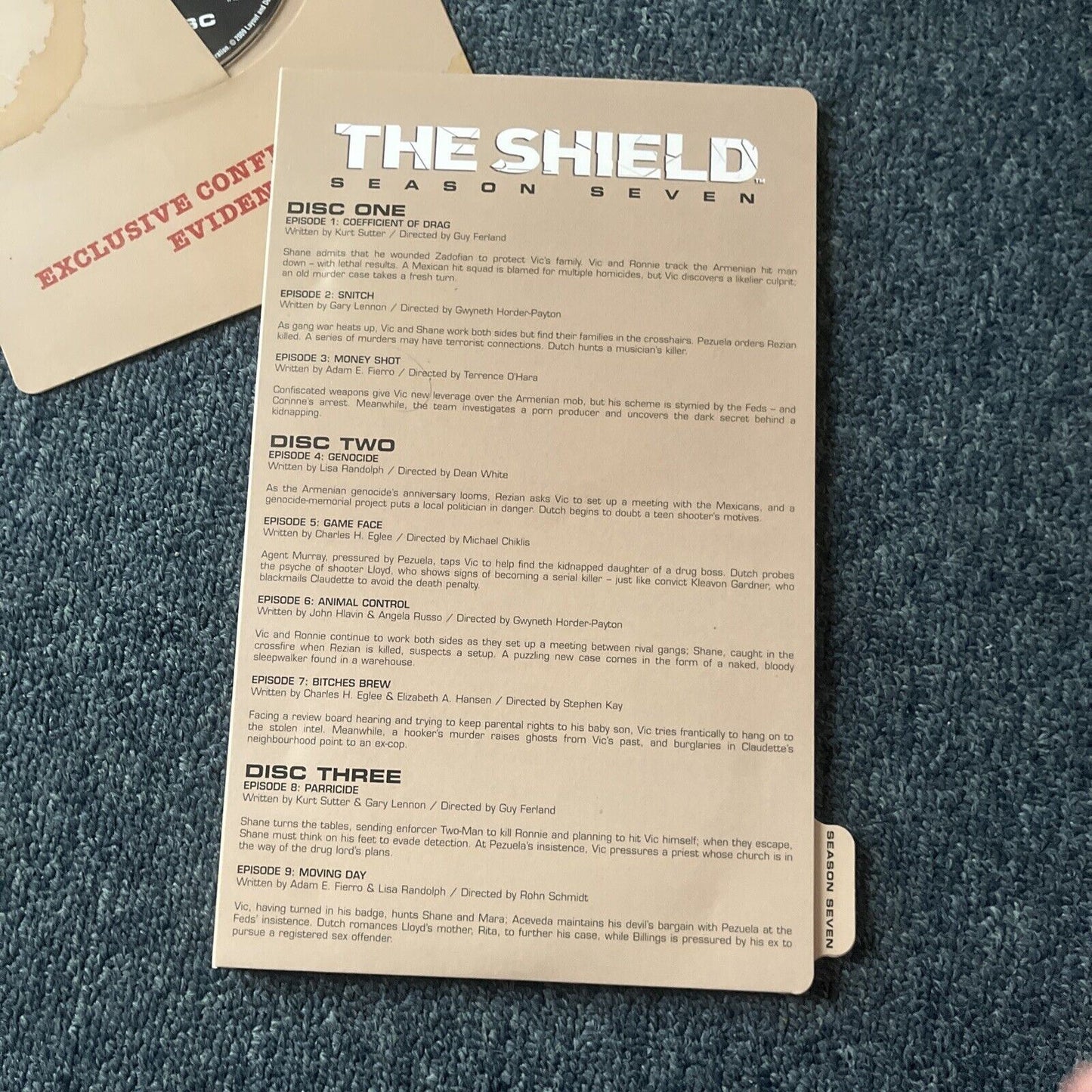 The Shield - Complete Seasons 1-7 Deluxe Edition (DVD, 2008, 28-Disc) Region 2