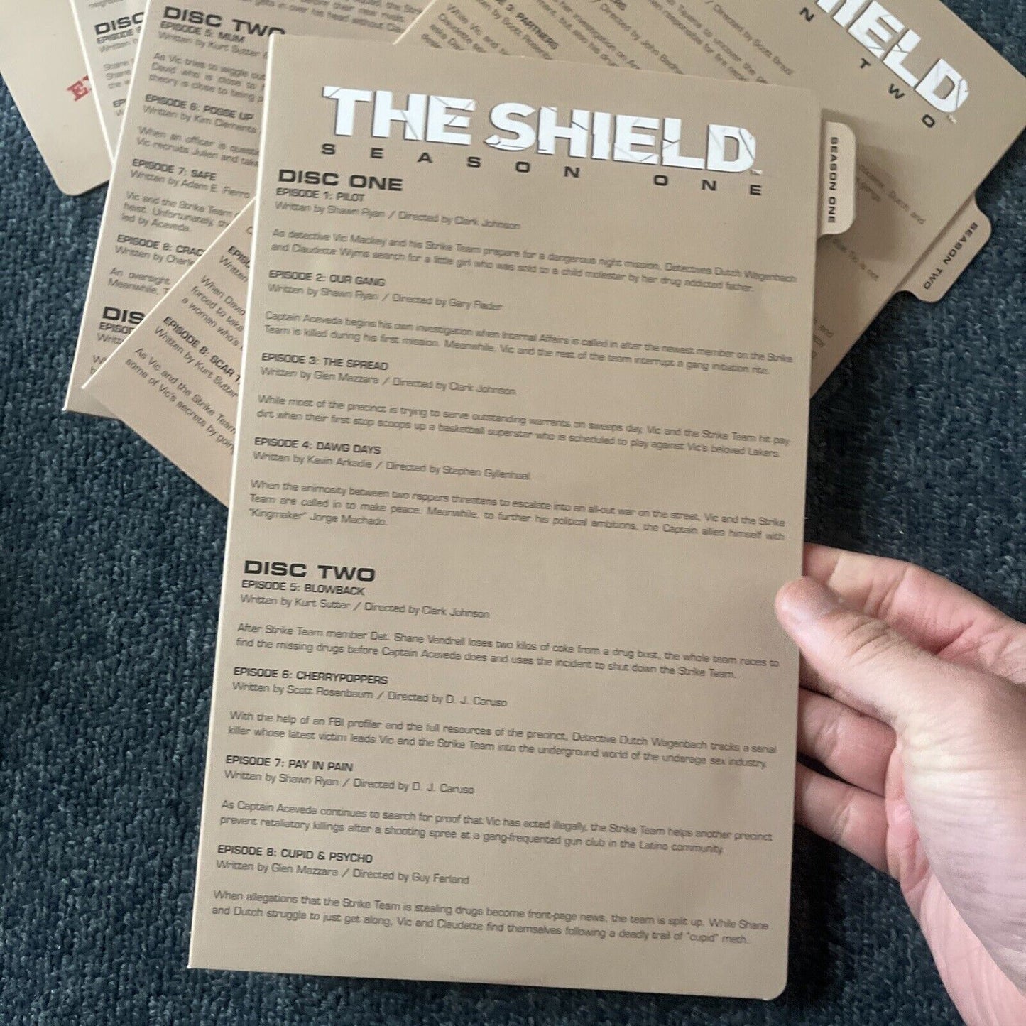 The Shield - Complete Seasons 1-7 Deluxe Edition (DVD, 2008, 28-Disc) Region 2