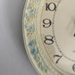 Belvedere Wall Clock Quartz Cream Colour