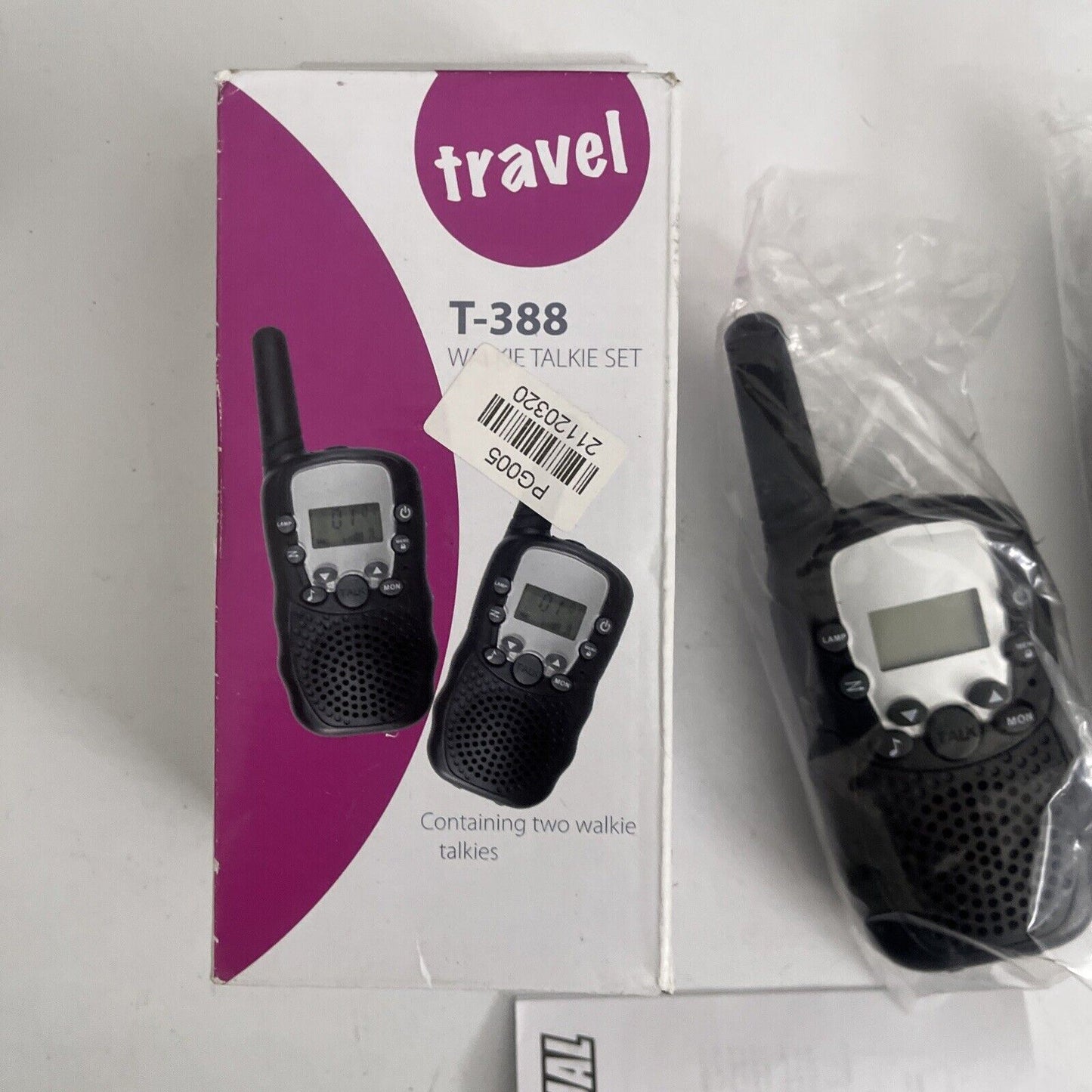 Travel Walkie Talkie Set 8km Range