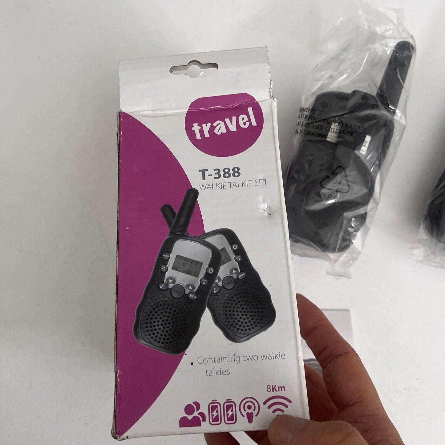 Travel Walkie Talkie Set 8km Range