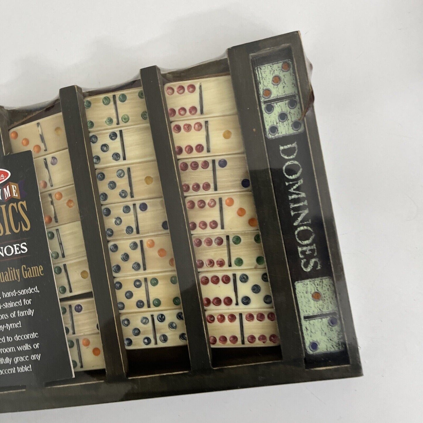 *New Sealed* Melissa & Doug Past-Tyme Classics Dominoes Heirloom-Quality Game