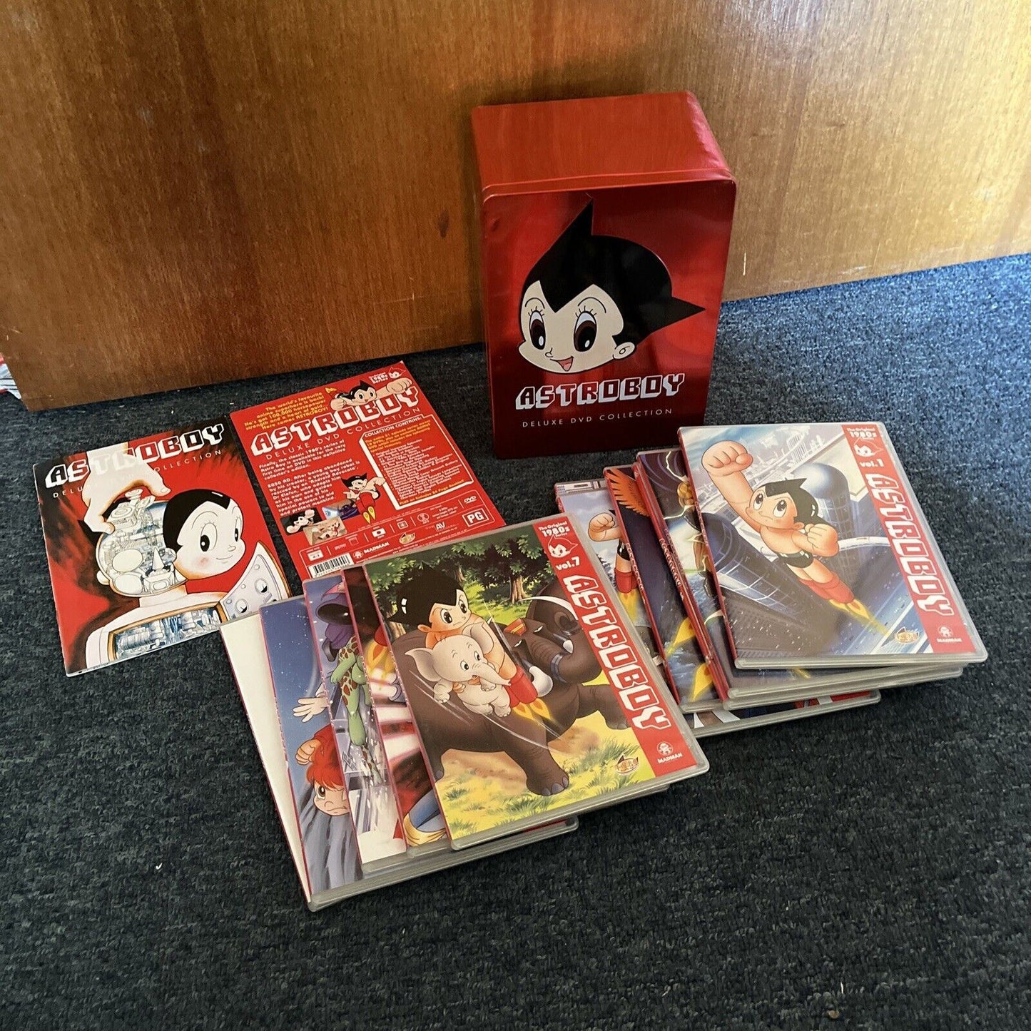 Astro Boy : Deluxe DVD Collection Tin Box Set (DVD, 1980, 11-Disc) Region 4
