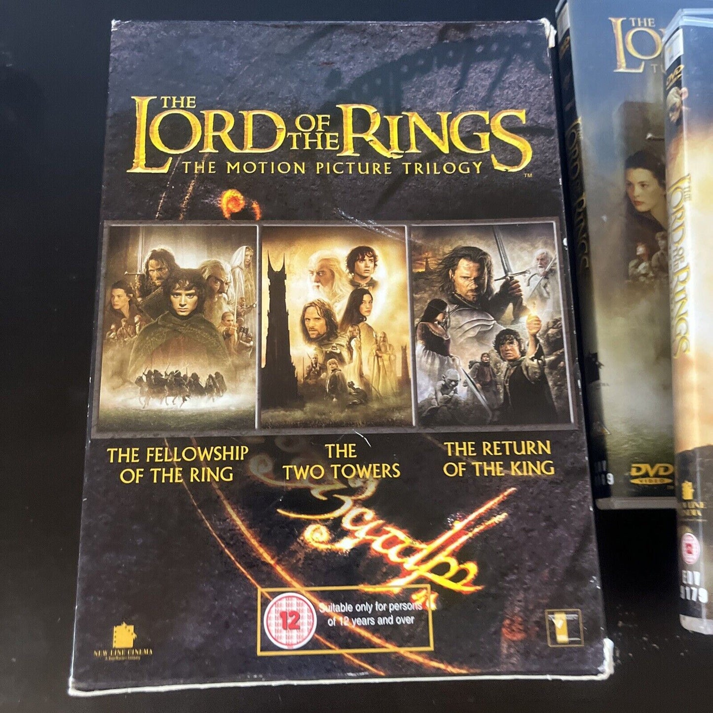 The Lord of The Rings The Motion Picture Trilogy (DVD, 2004, 6-Disc) Region 2