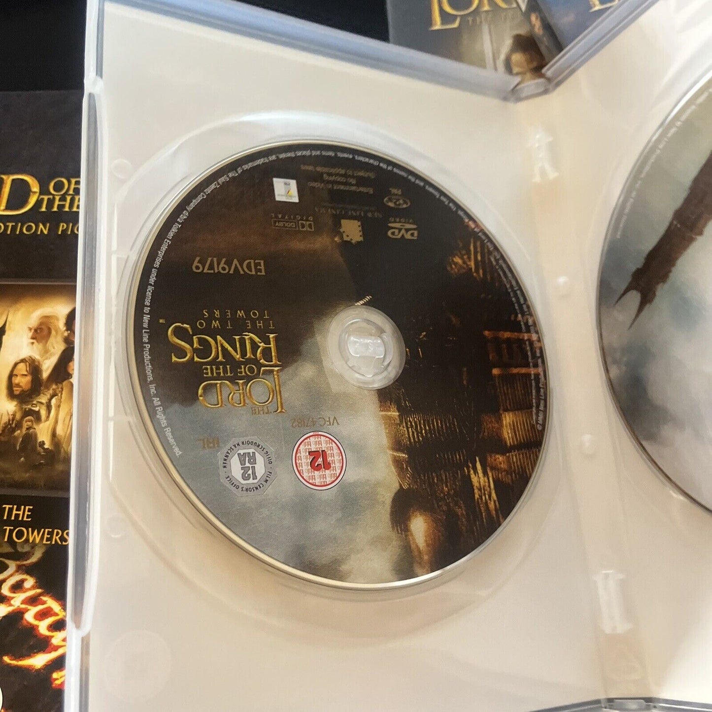 The Lord of The Rings The Motion Picture Trilogy (DVD, 2004, 6-Disc) Region 2