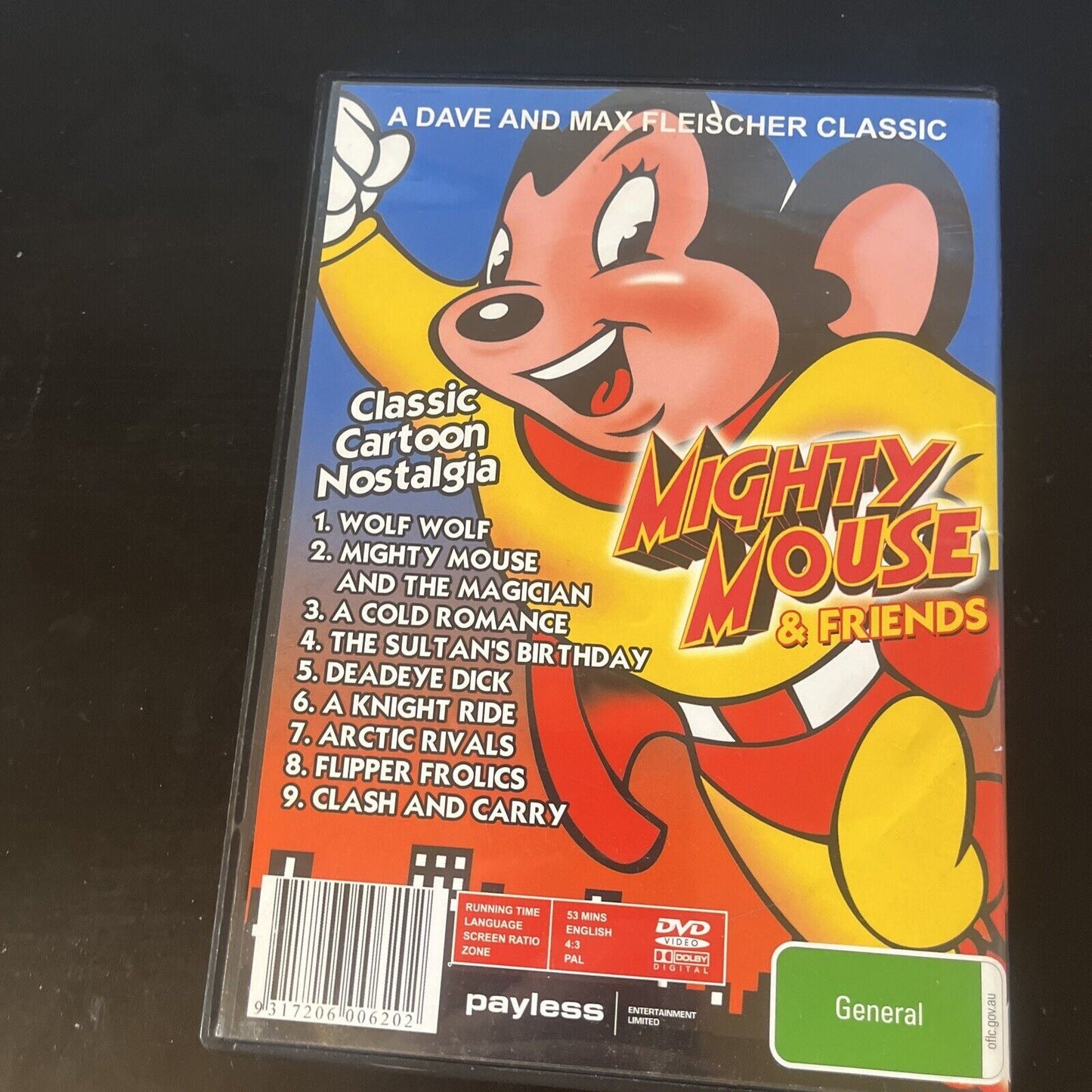 Mighty Mouse & Friends DVD Classic Cartoon Nostalgia All Regions