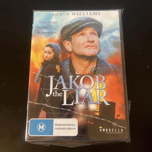 Jakob The Liar (DVD, 1999) Robin Williams, Alan Arkin NEW Region 4